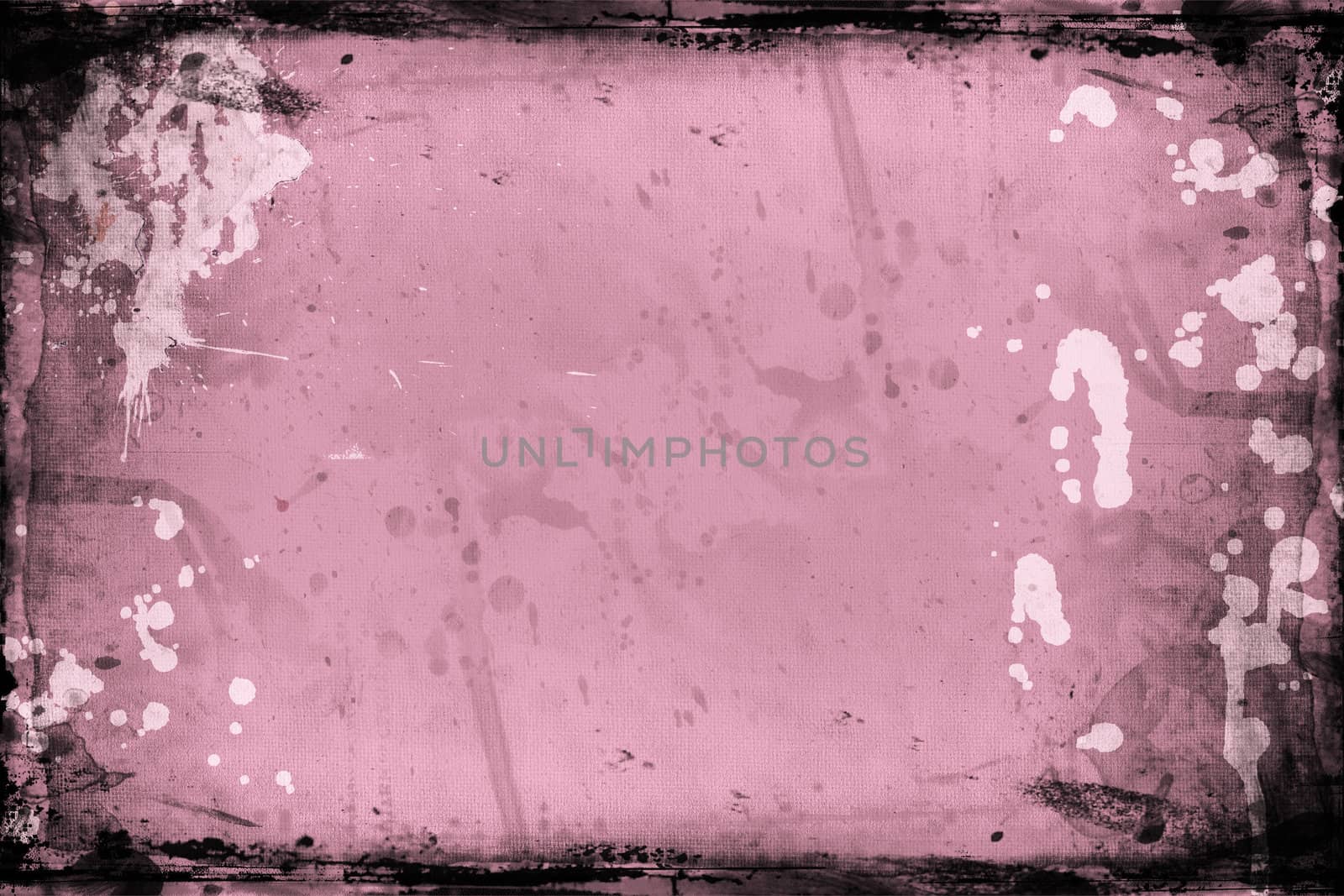 Grunge background with splats and drips