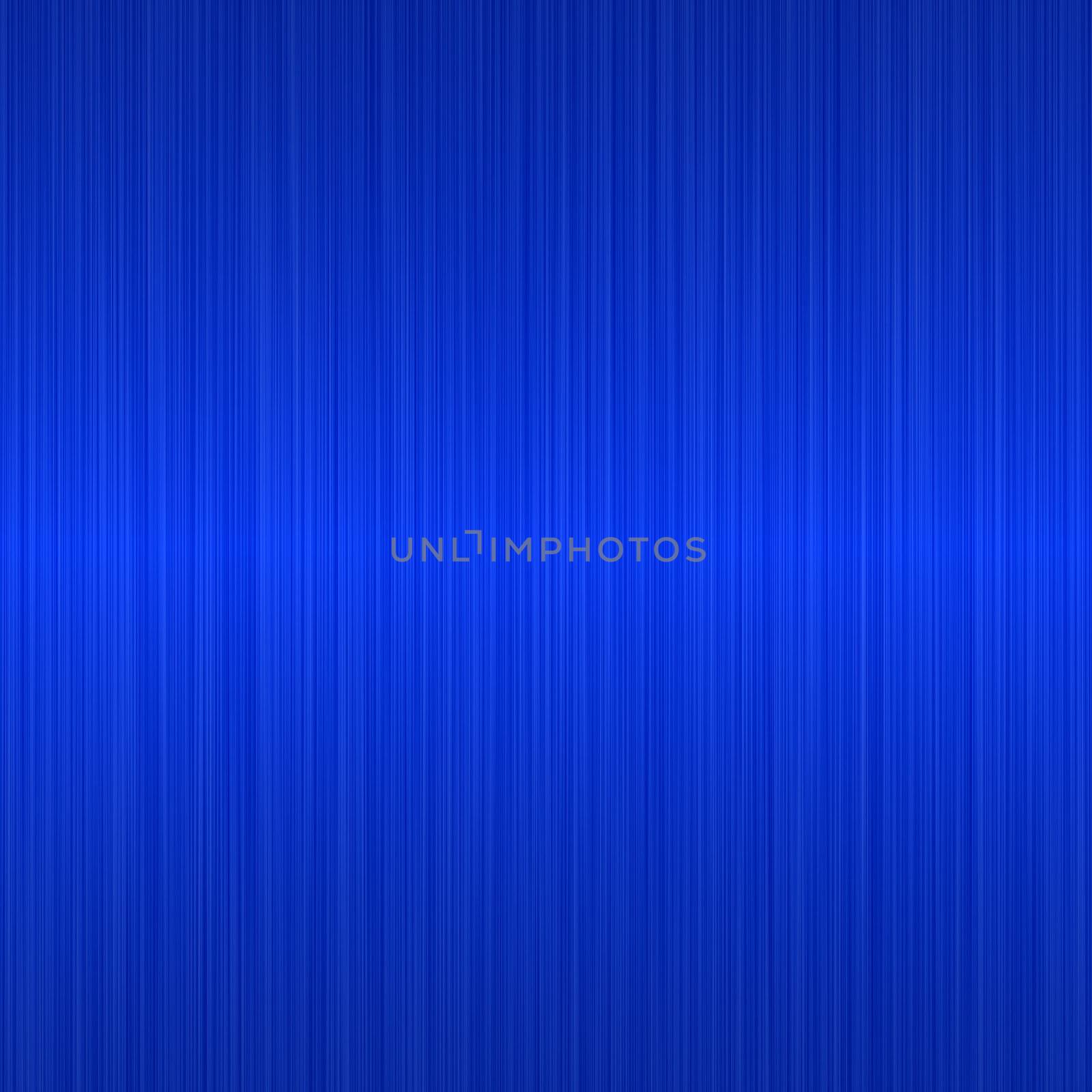 brushed blue metallic background with central highlight