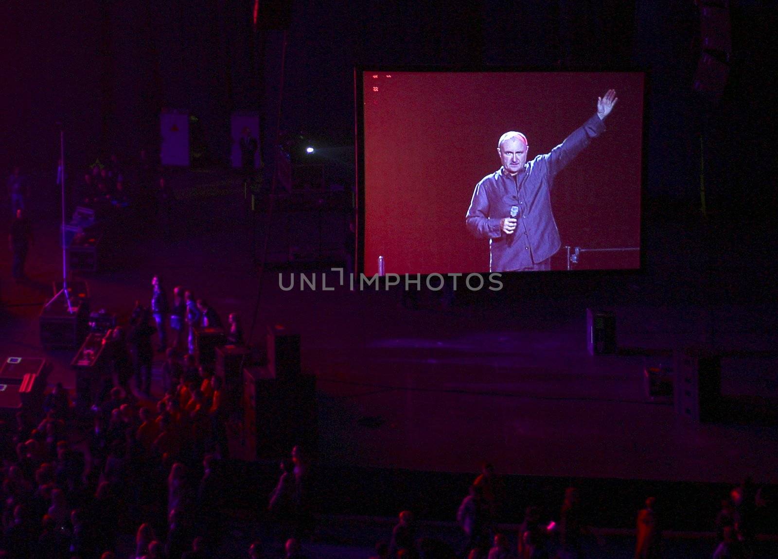 Last performances Phil Collins in Moscow