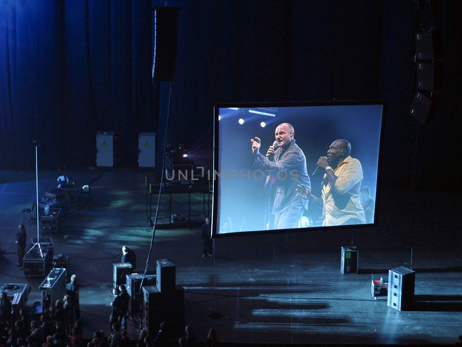 Last performances Phil Collins in Moscow