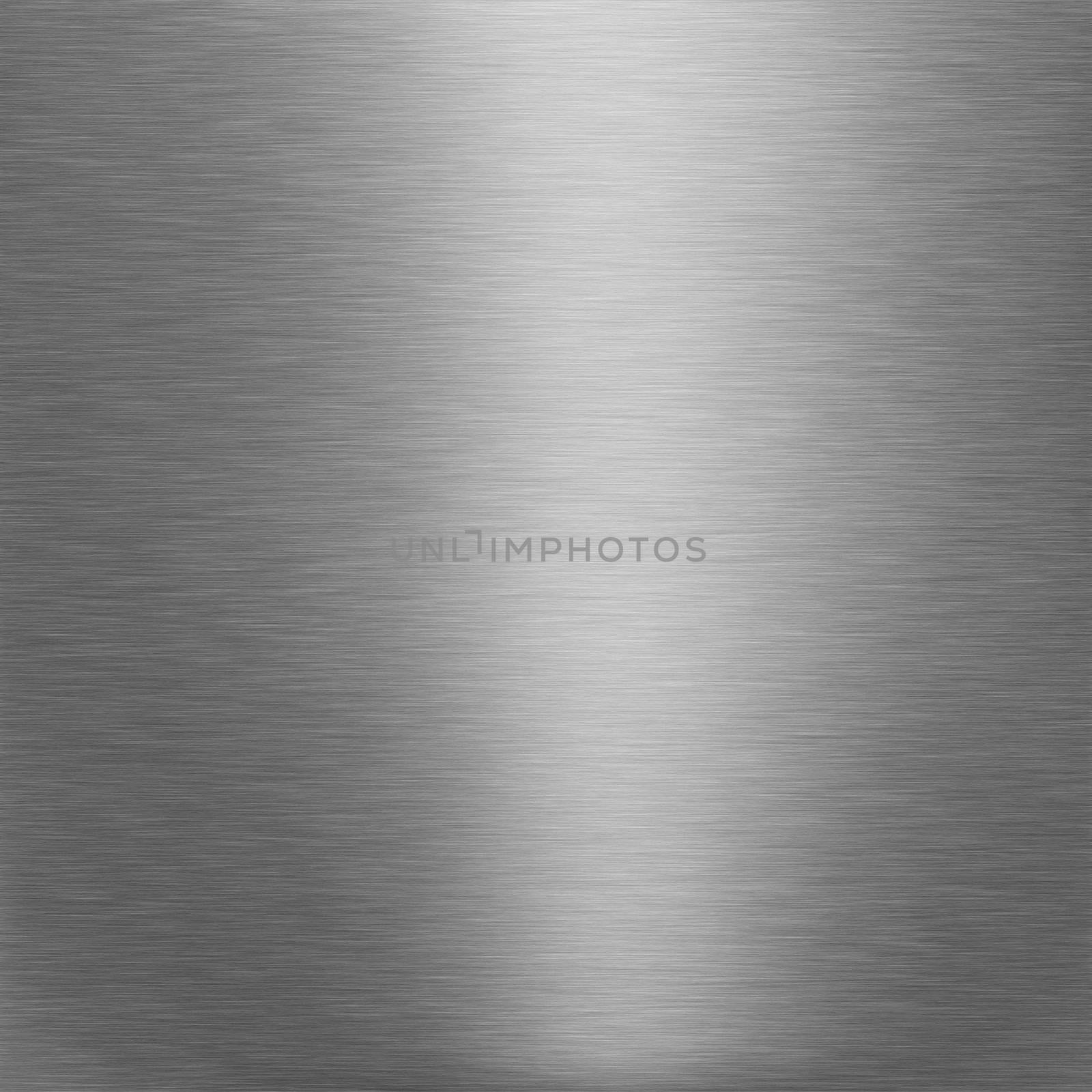 brushed silver metallic background with broad highlight