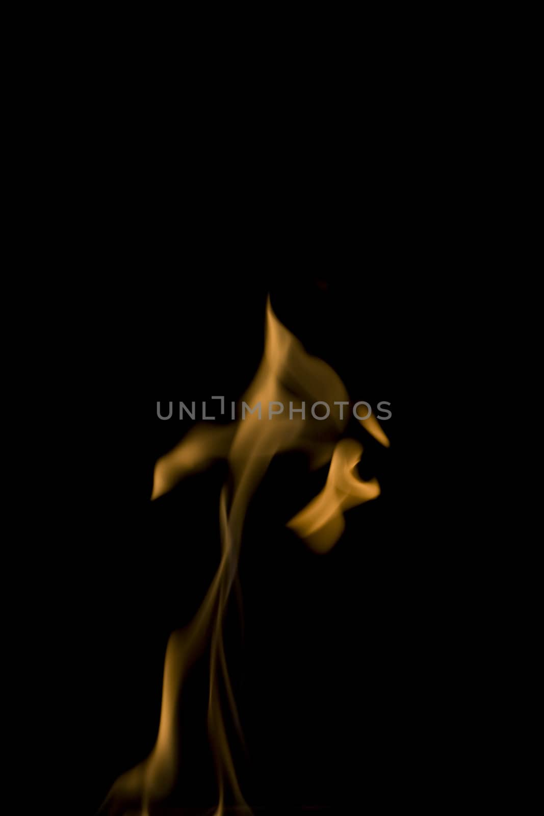 Real fire flames by Arsen