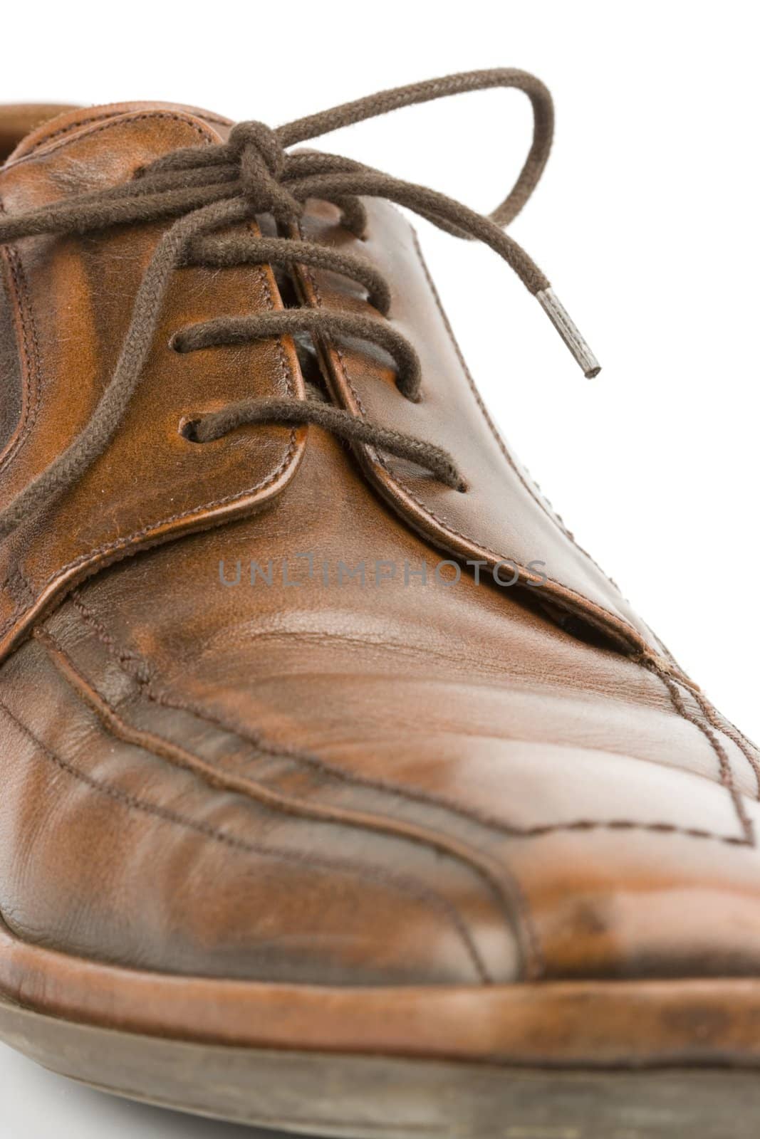 Business men luxury leather shoes by Trebuchet