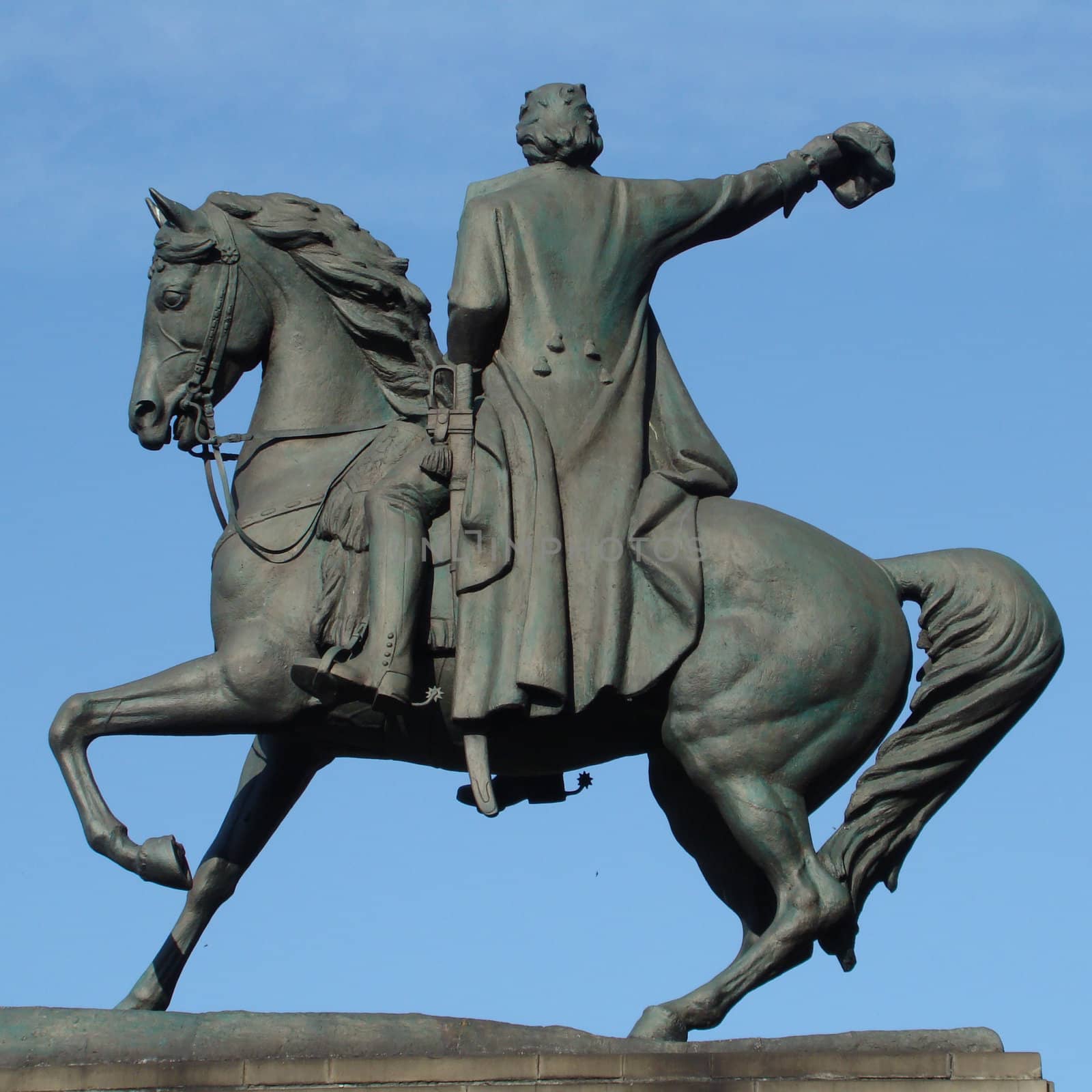 	
monument of Tadeusz Kosciuszko in Cracow, one of the most important bronze monuments in Poland.