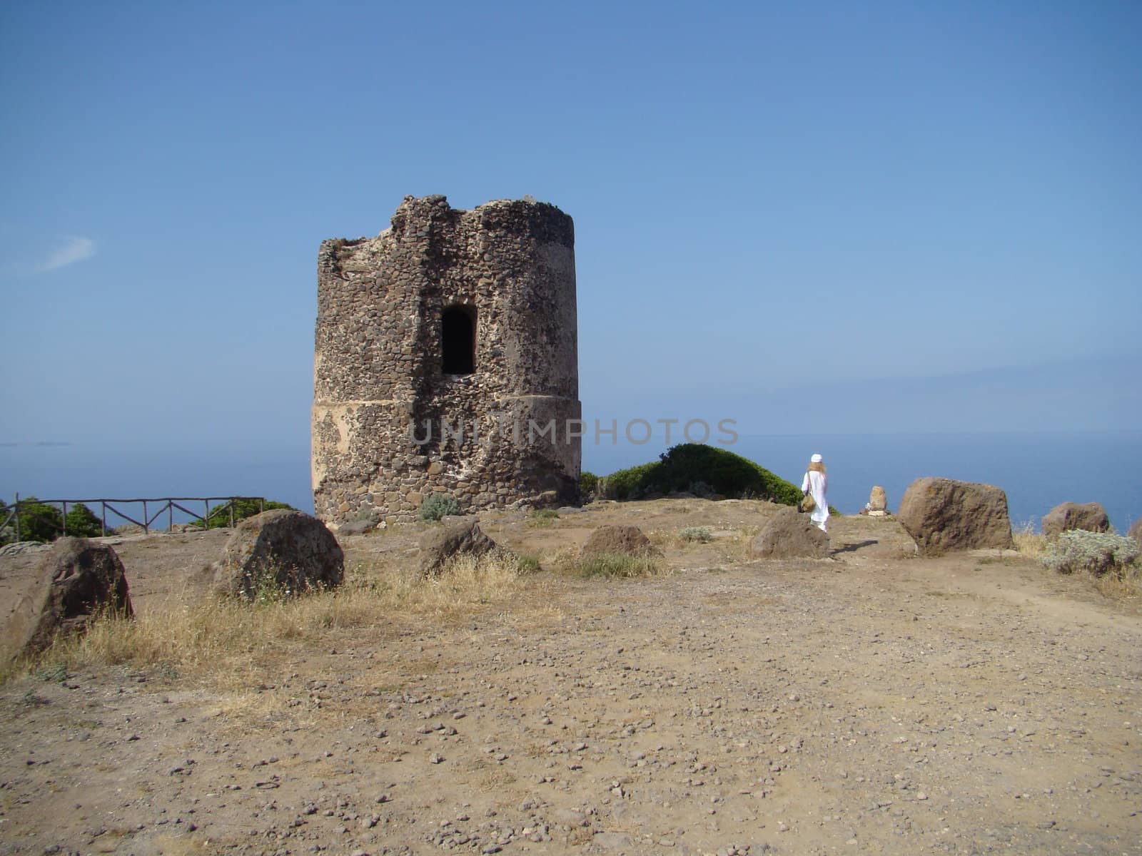 ancient tower in Sardinia