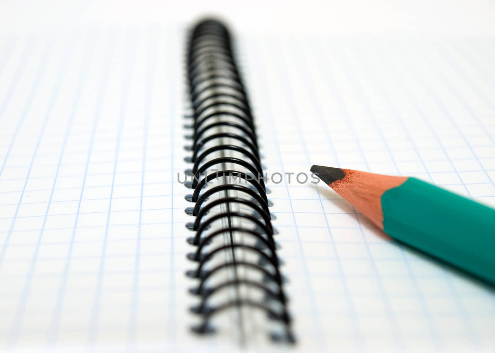 Notebook and pencil by Bedolaga