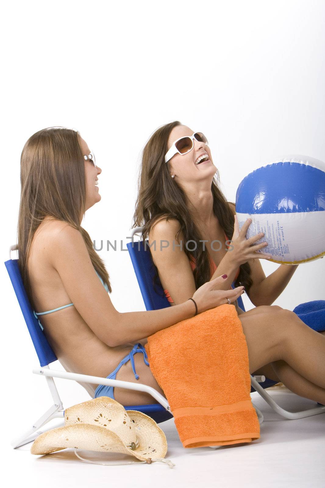 Girls on the beach