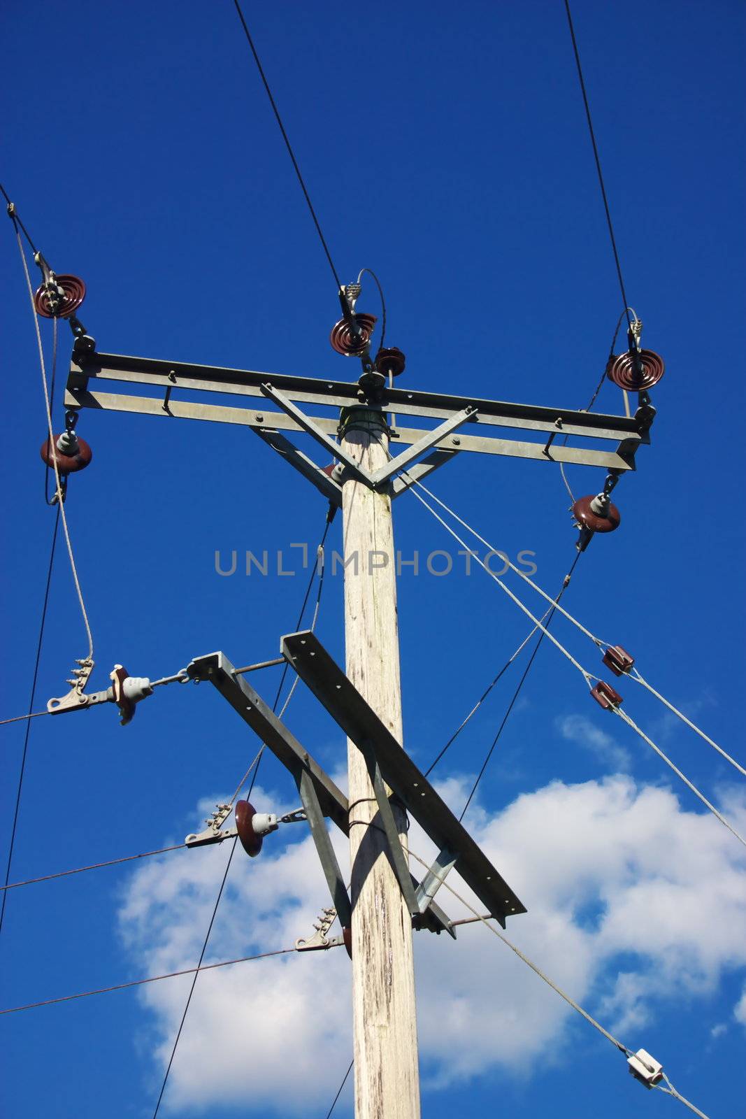 english/ british electricity pole