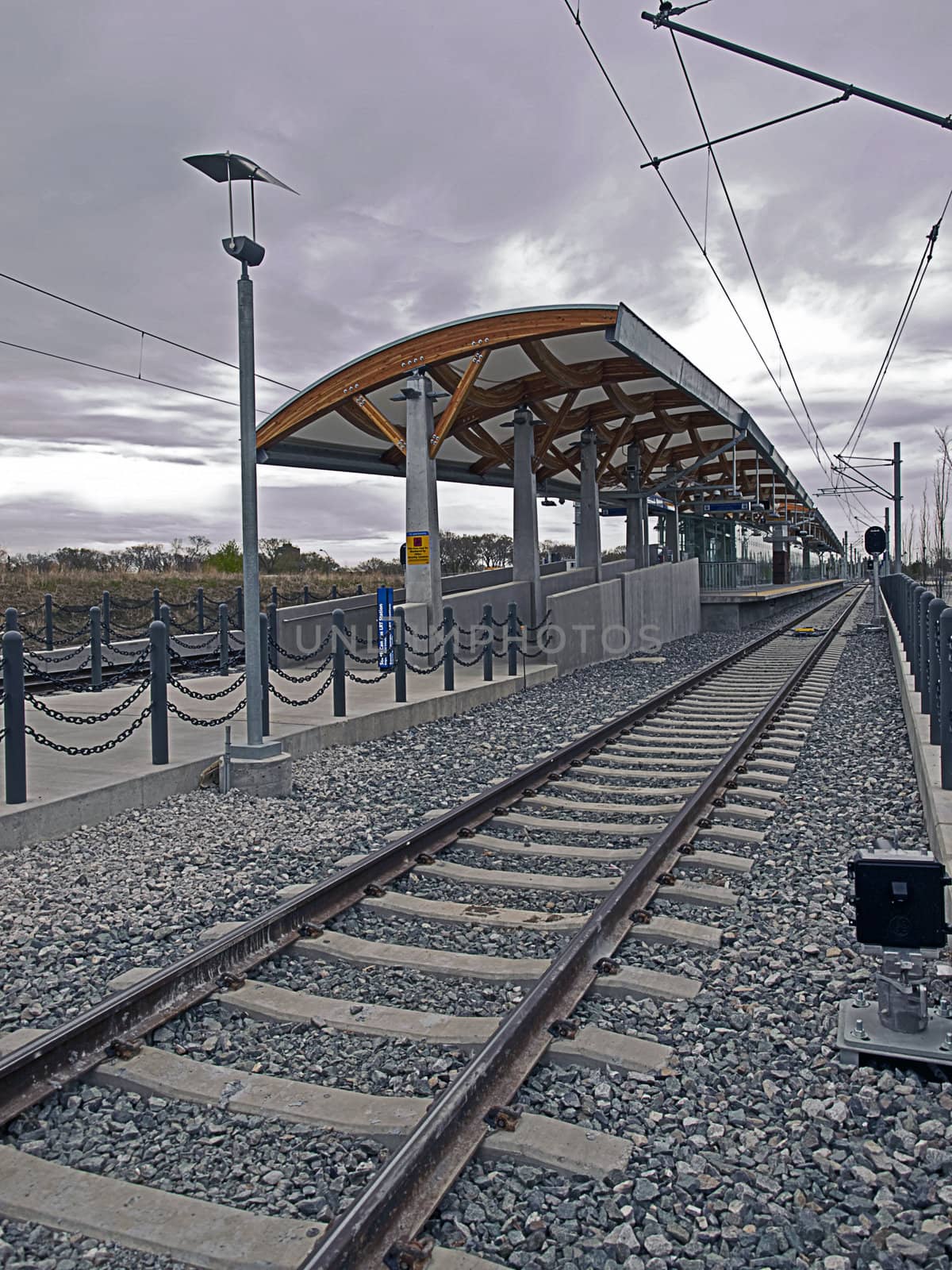 The South Campus station in Edmonton, Alberta, Canada.