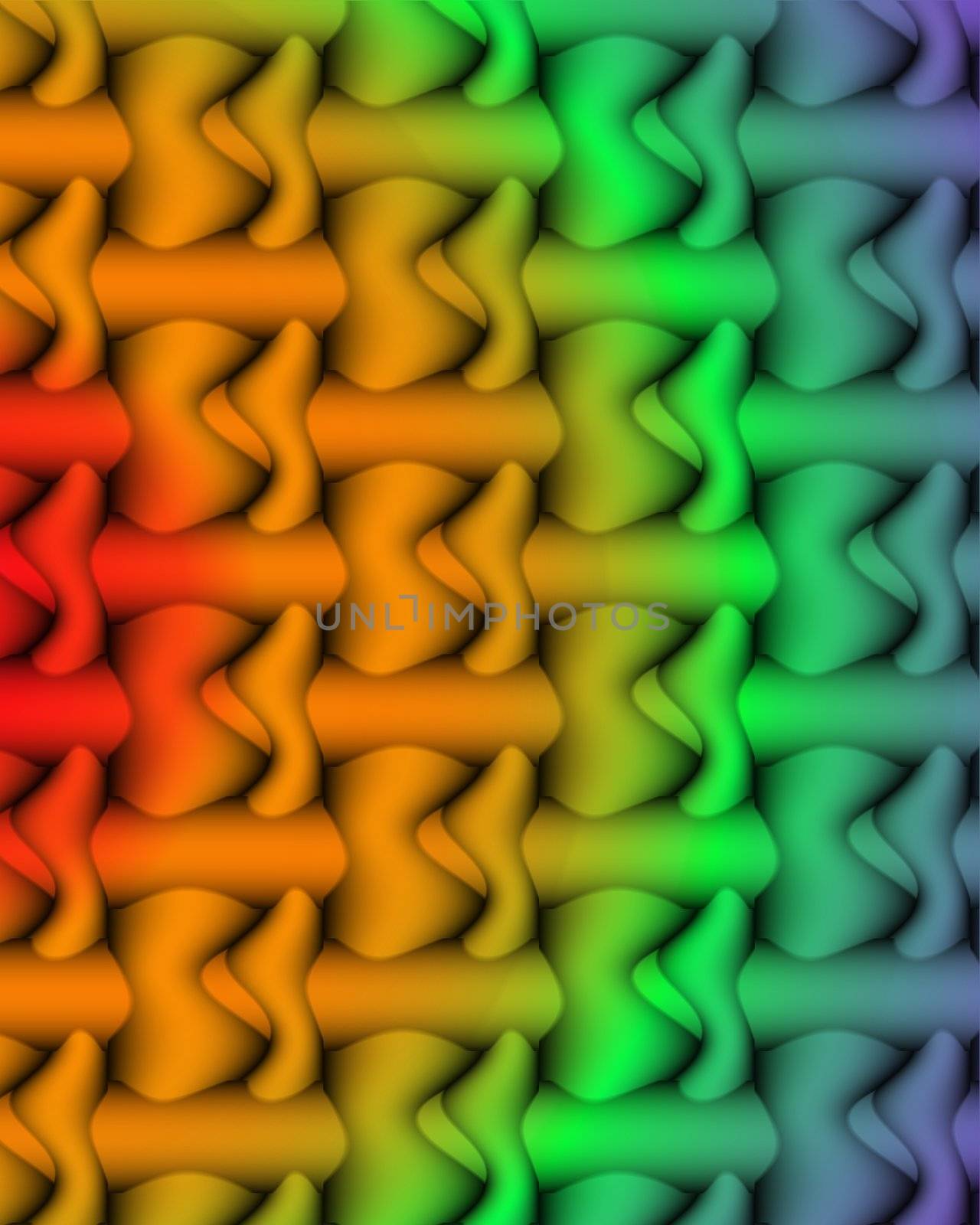 rainbow pattern 2 by hospitalera
