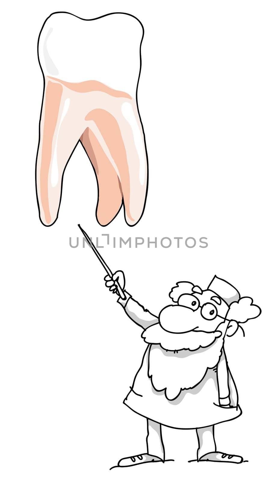 The doctor and a tooth by krutikof