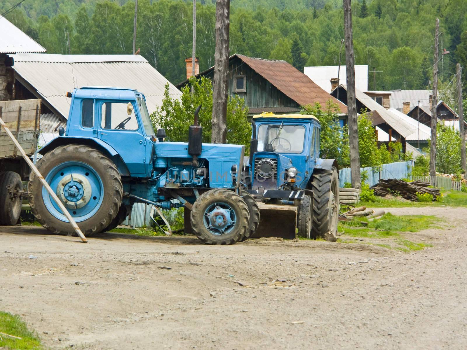 two tractors by soloir