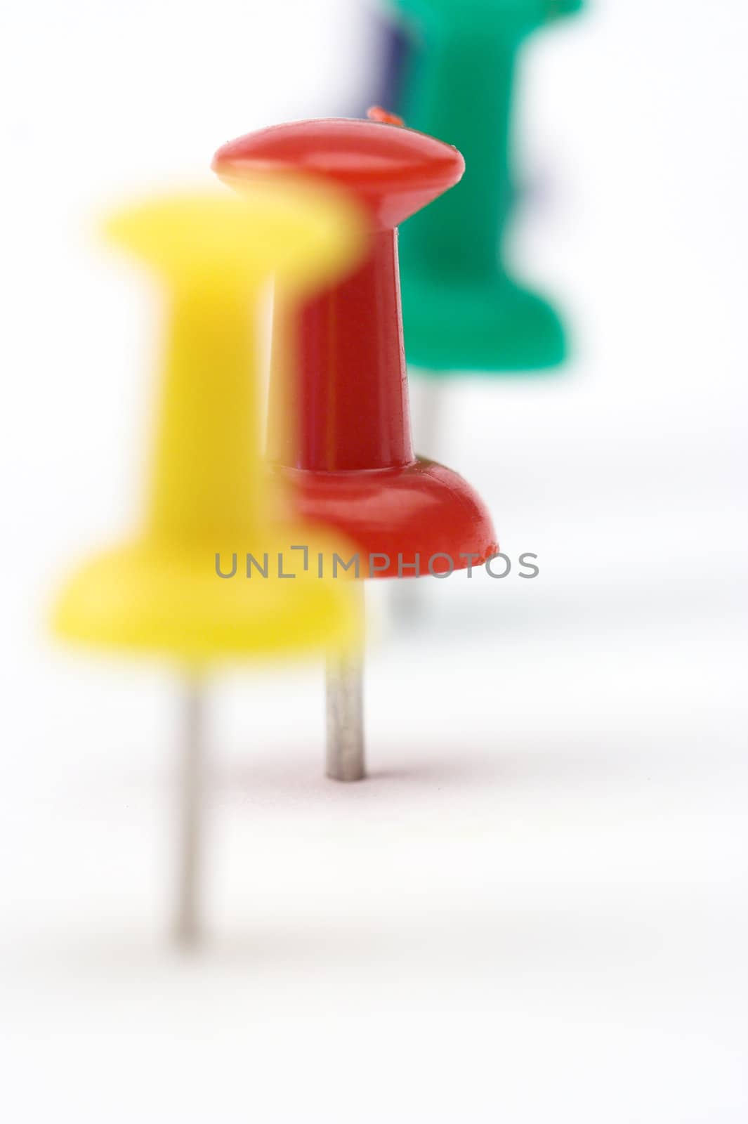 color pushpins by alexkosev