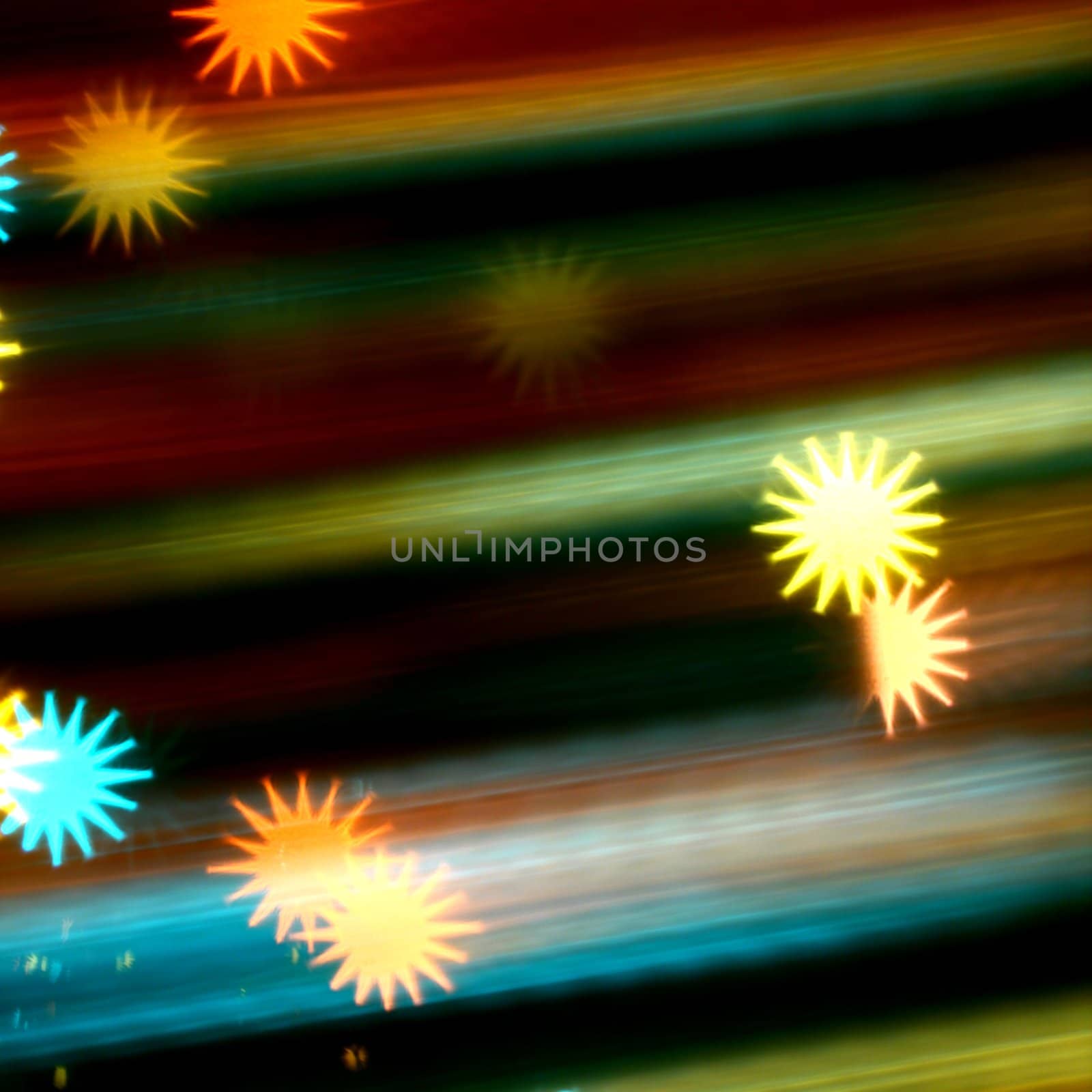 abstract disco  colored stars motion background