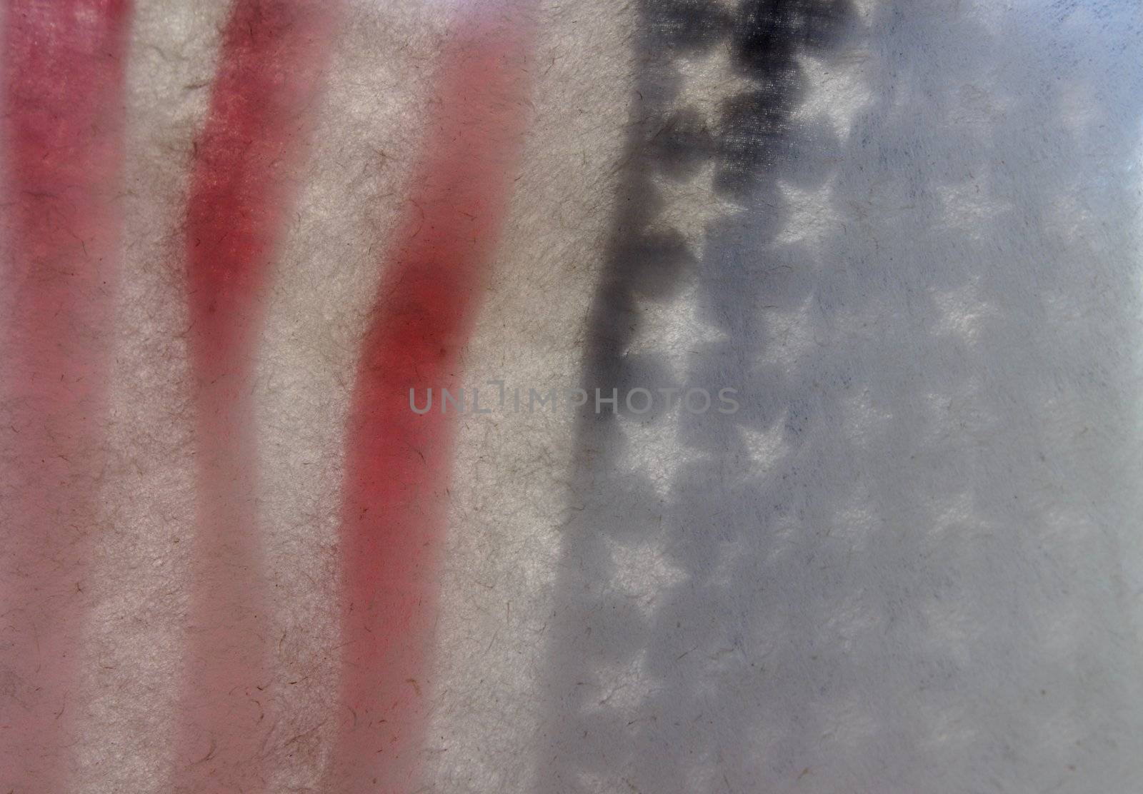 American flag with textured paper suitable for background use
