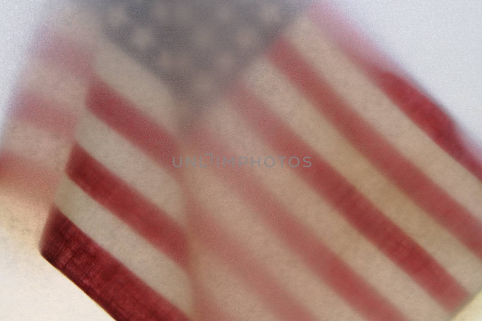 American flag with textured paper suitable for background use