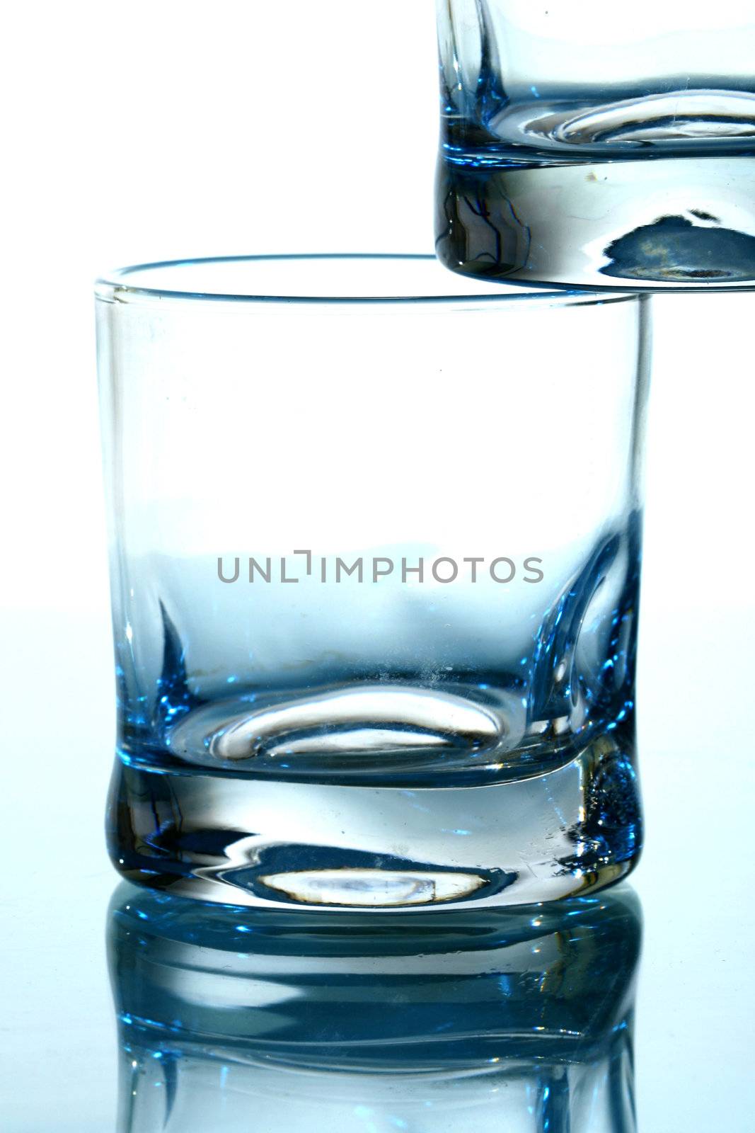 glass background macro close up