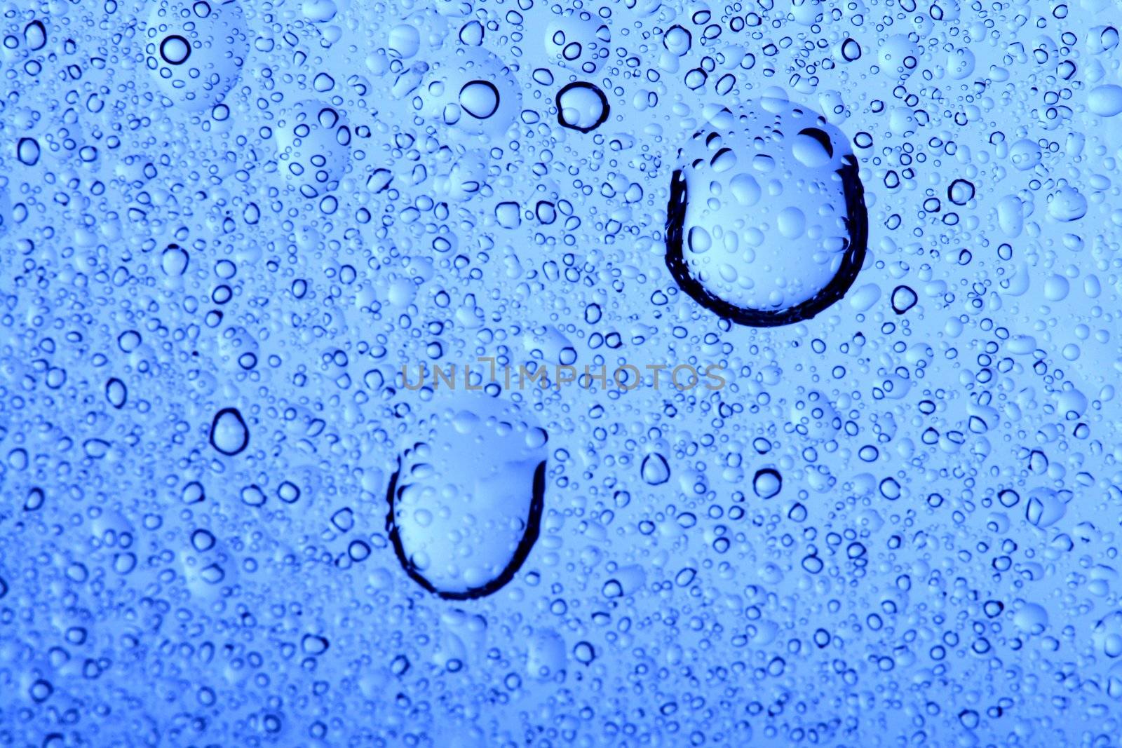 blue waterdrops waterdrops macro close up