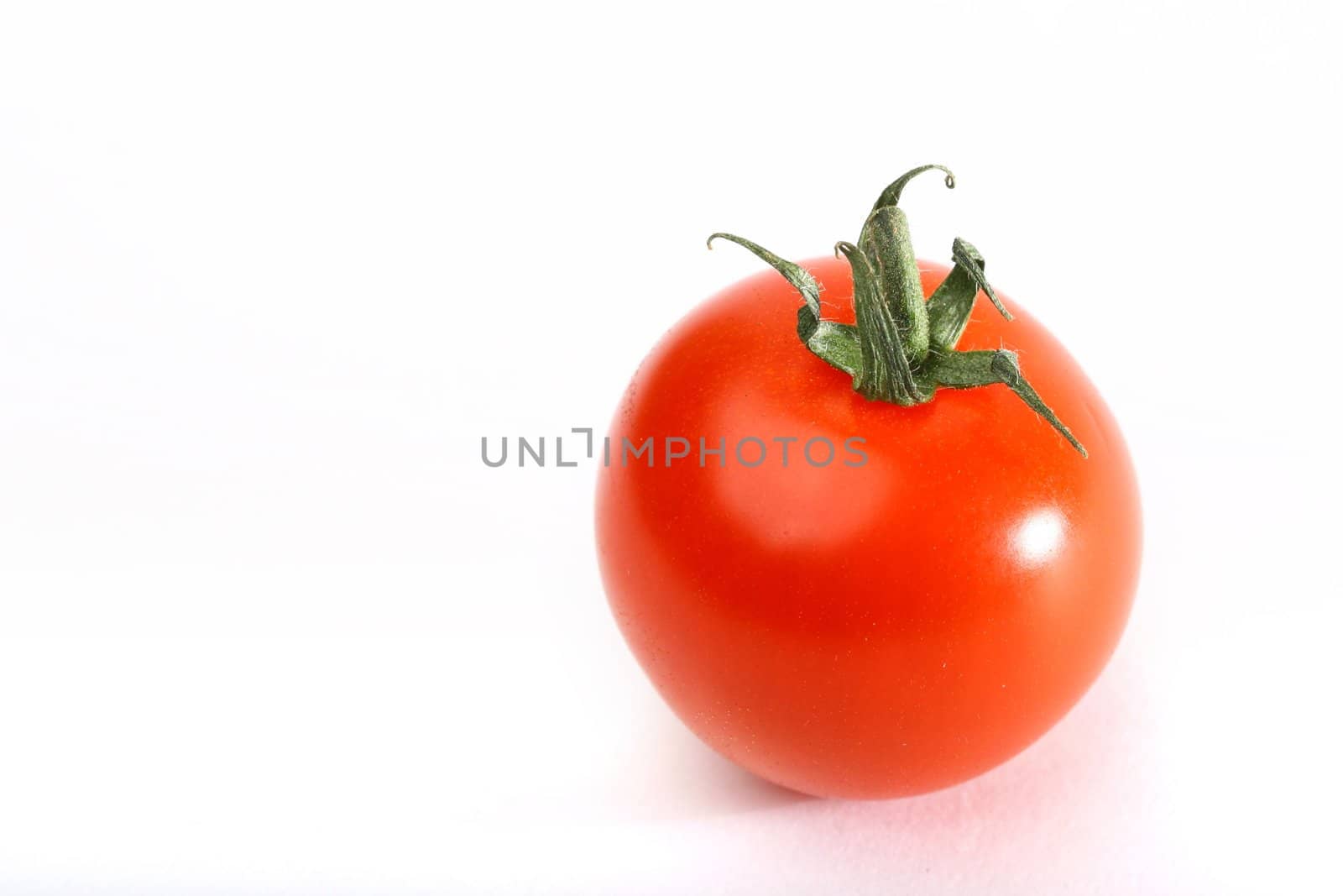 cherry tomato isolated on white background