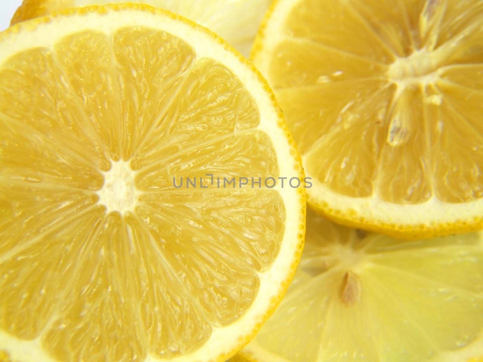 Lemons isolated over white by anki21