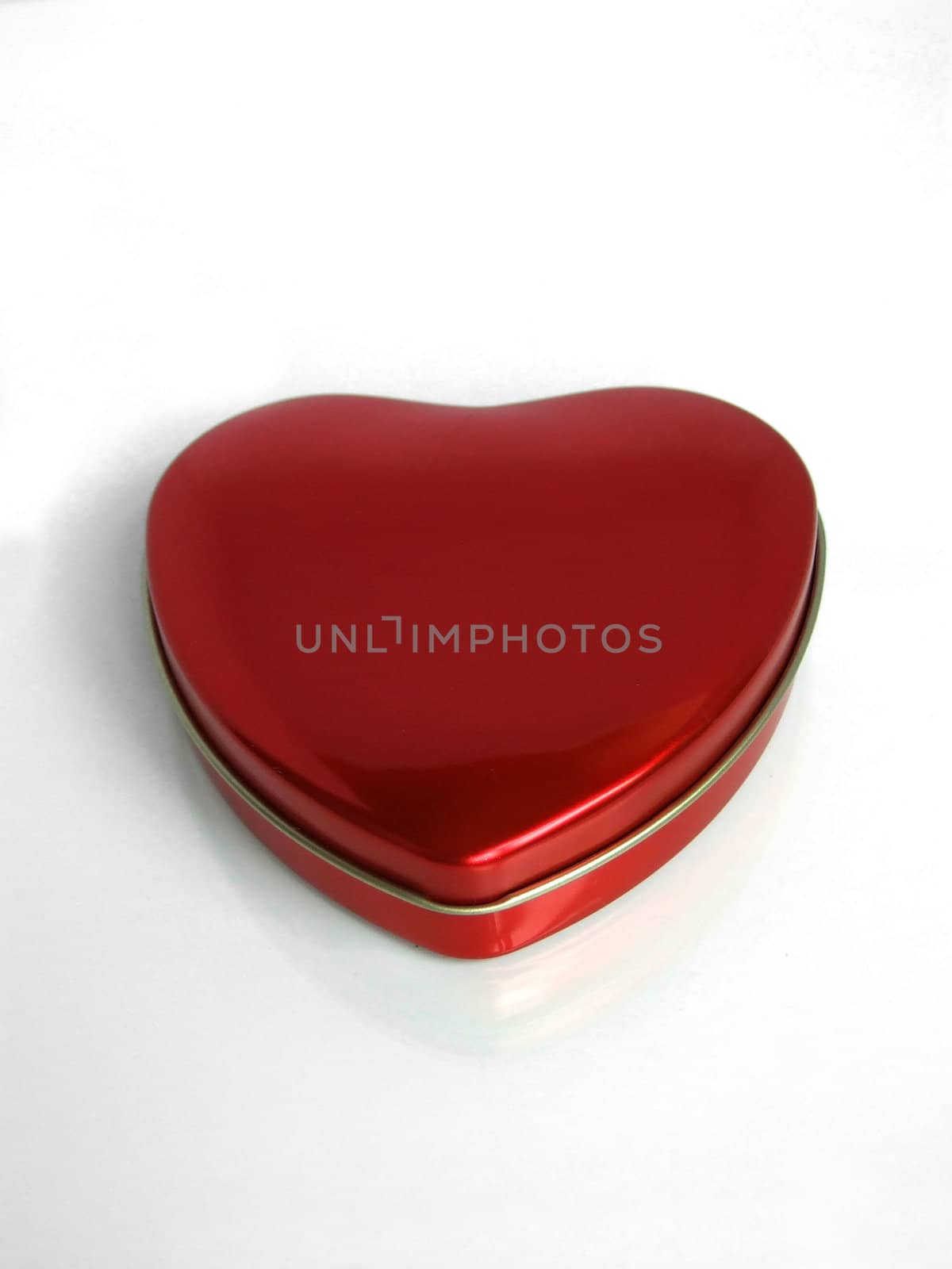 red hearts against white background