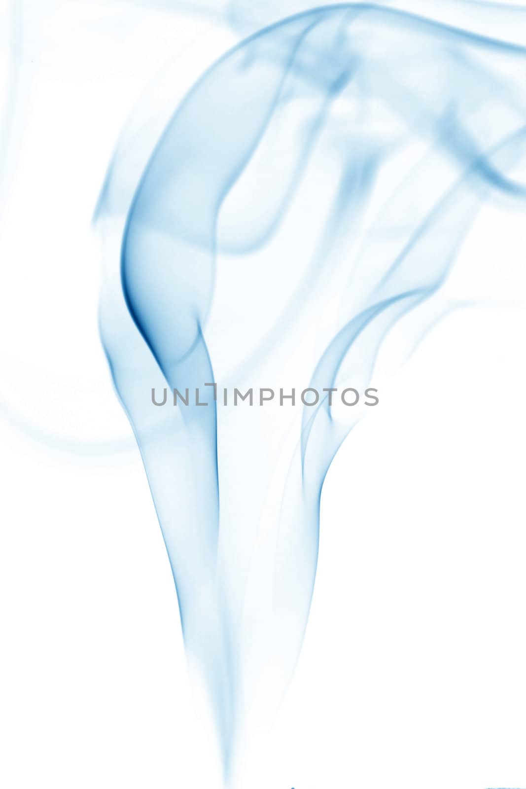 blue smoke abstract background close up