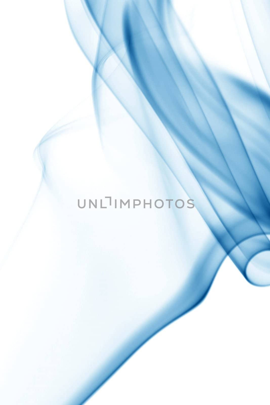 blue smoke abstract background close up