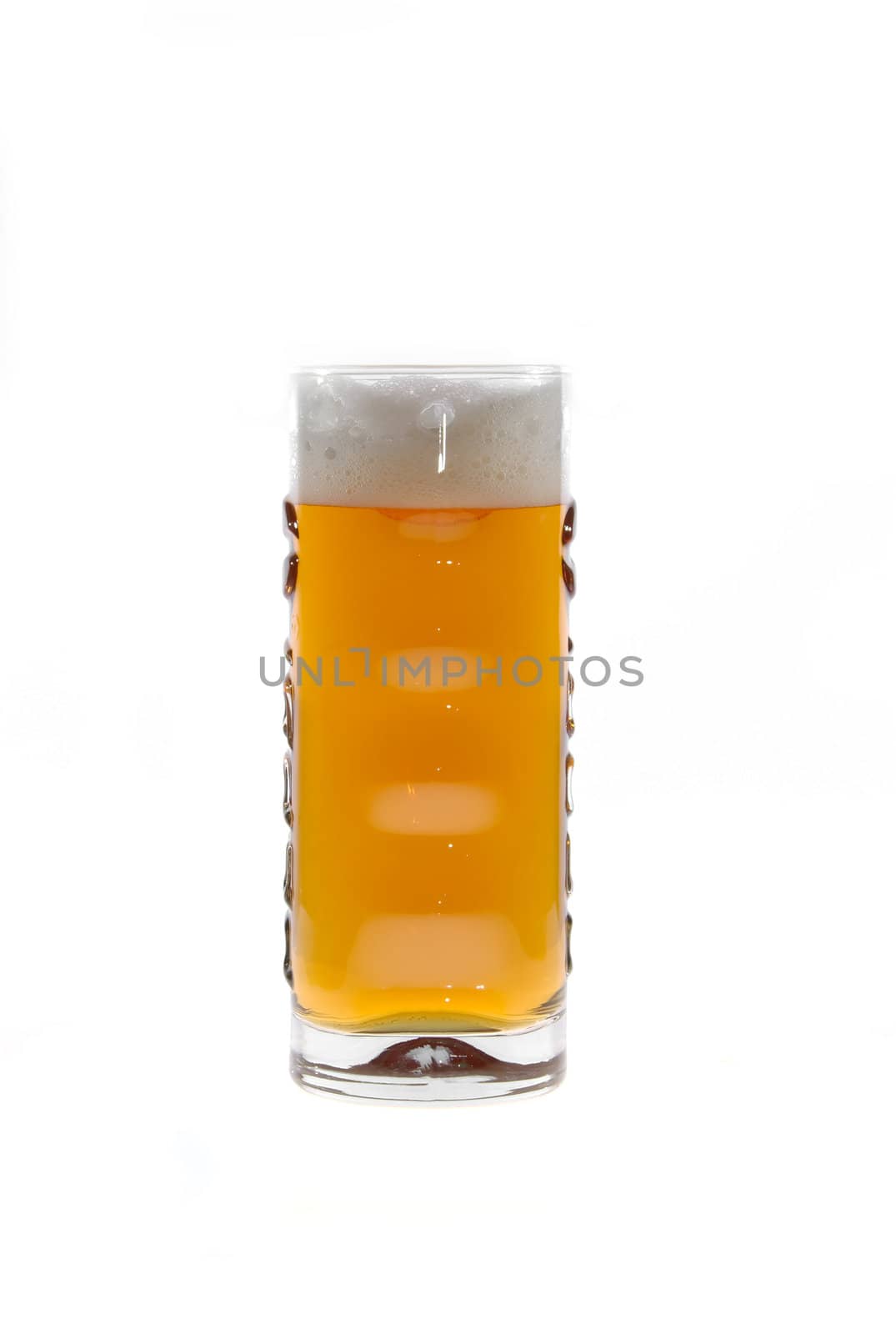 Fresh glass of pils beer by anki21