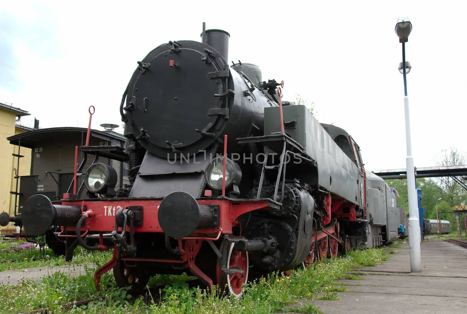 historic steam train in Poland by anki21