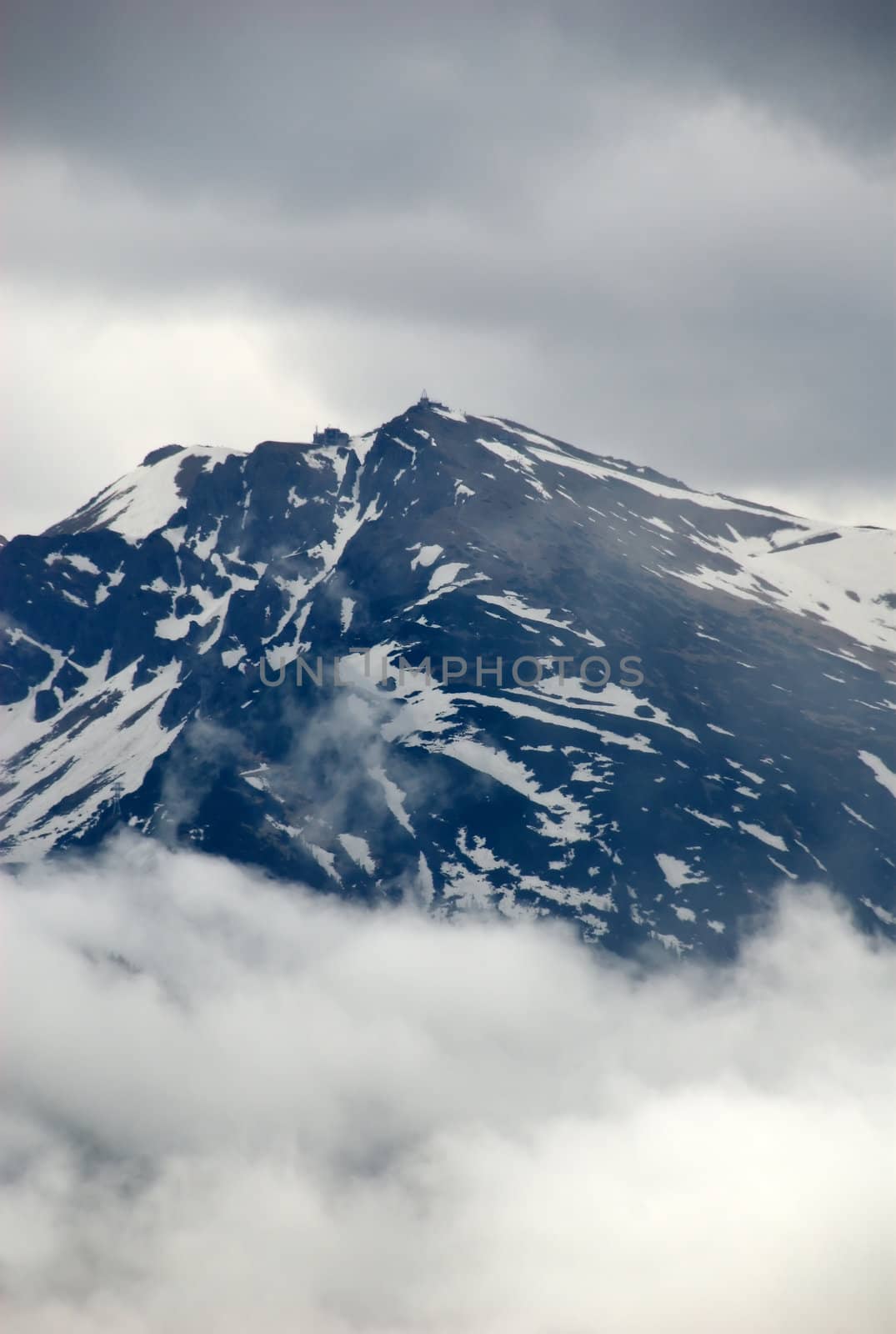 Snowcovered high mountain in Poland by anki21