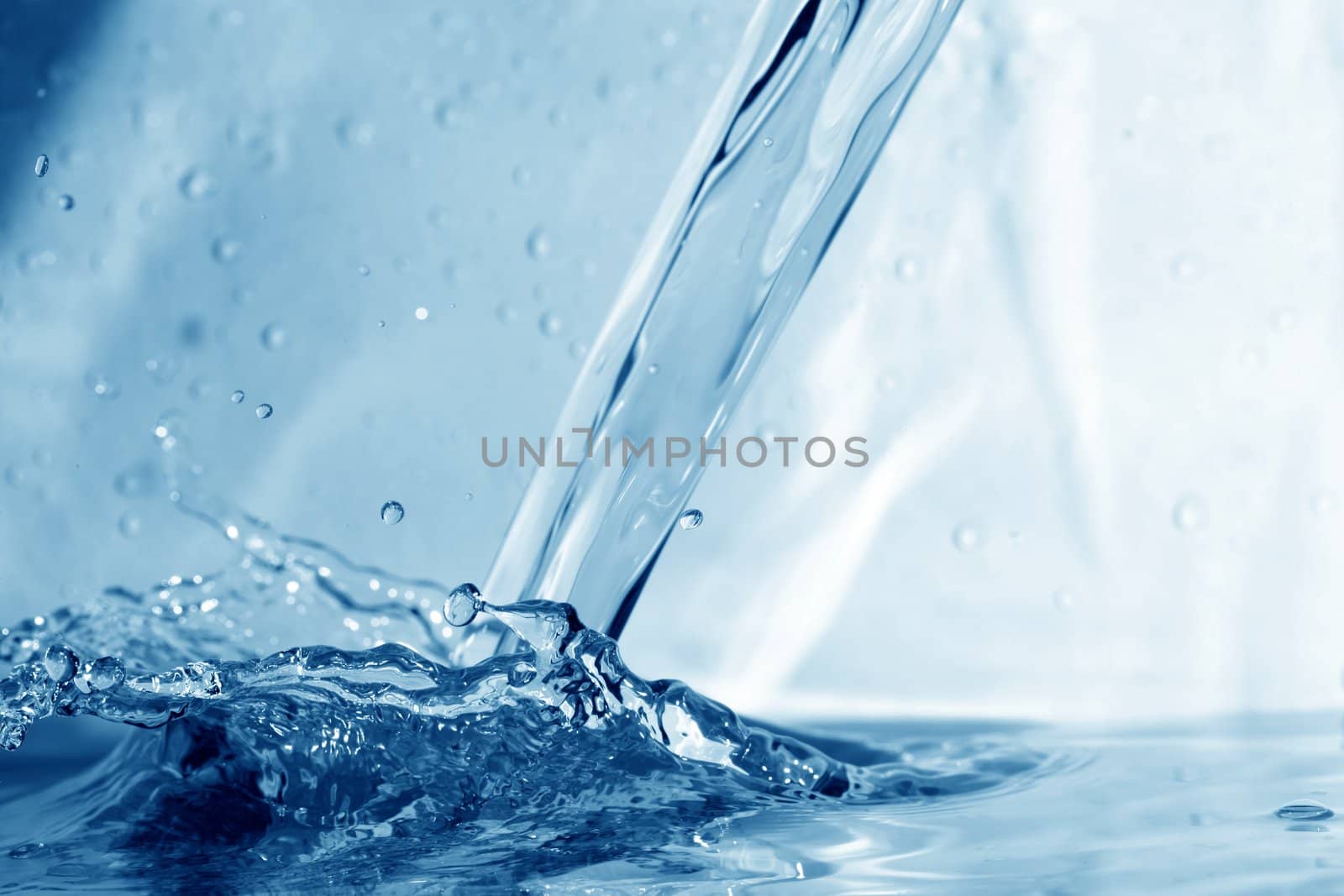 water wet splash macro close up