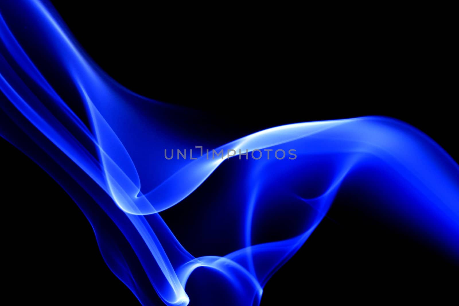 blue smoke abstract background close up