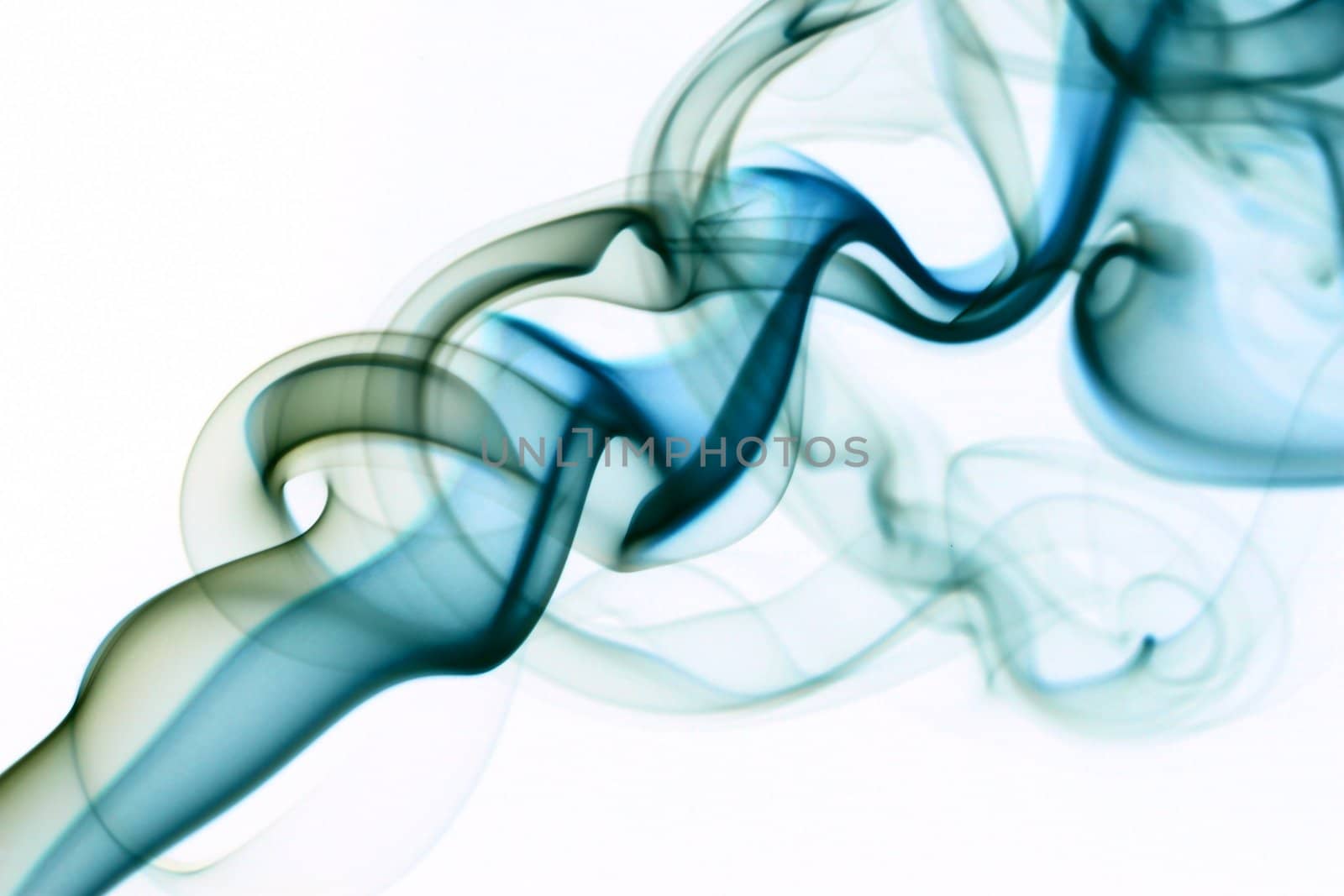 blue smoke abstract background close up