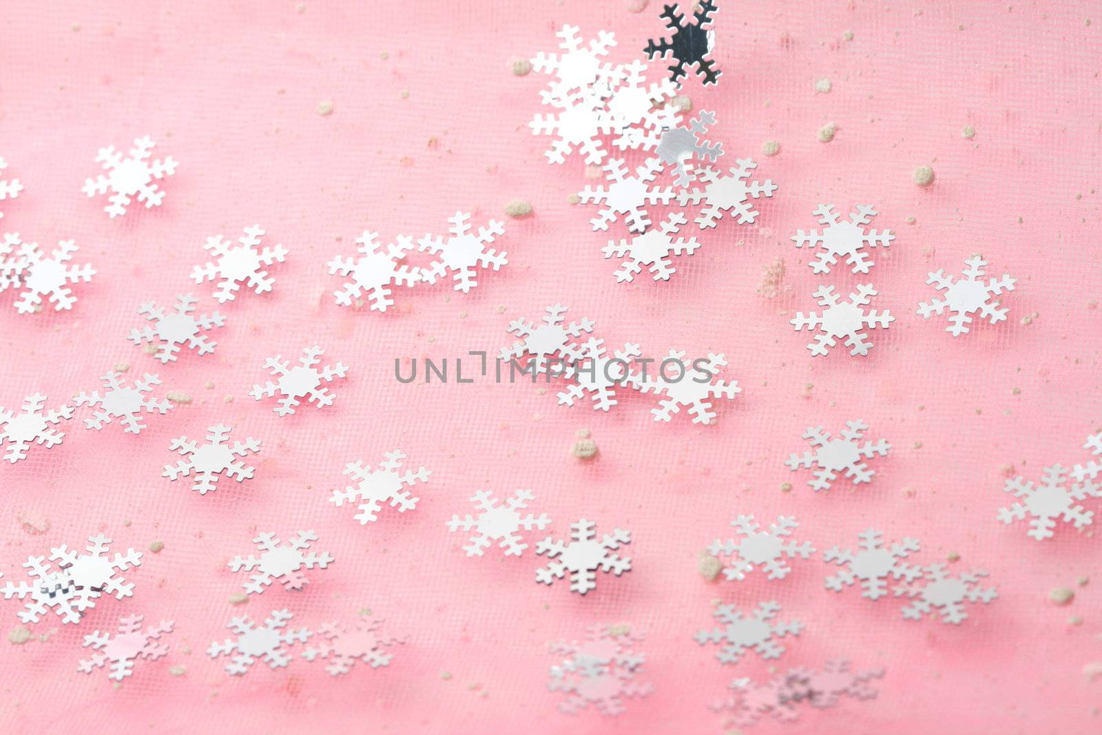 snowflakes background by Yellowj