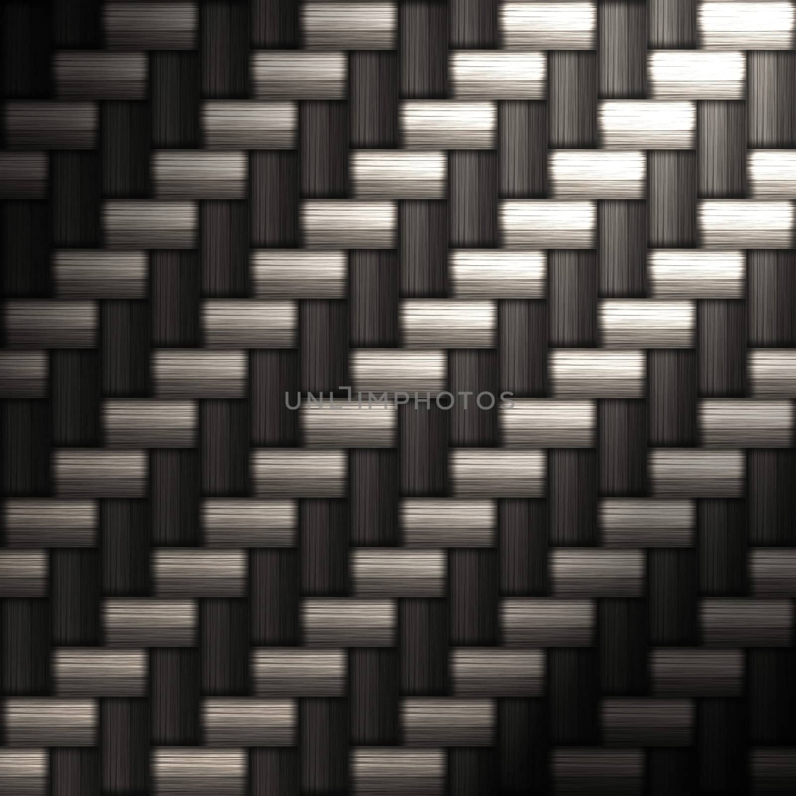 A tightly woven carbon fiber background texture - a great art element for that high-tech look you are going for.