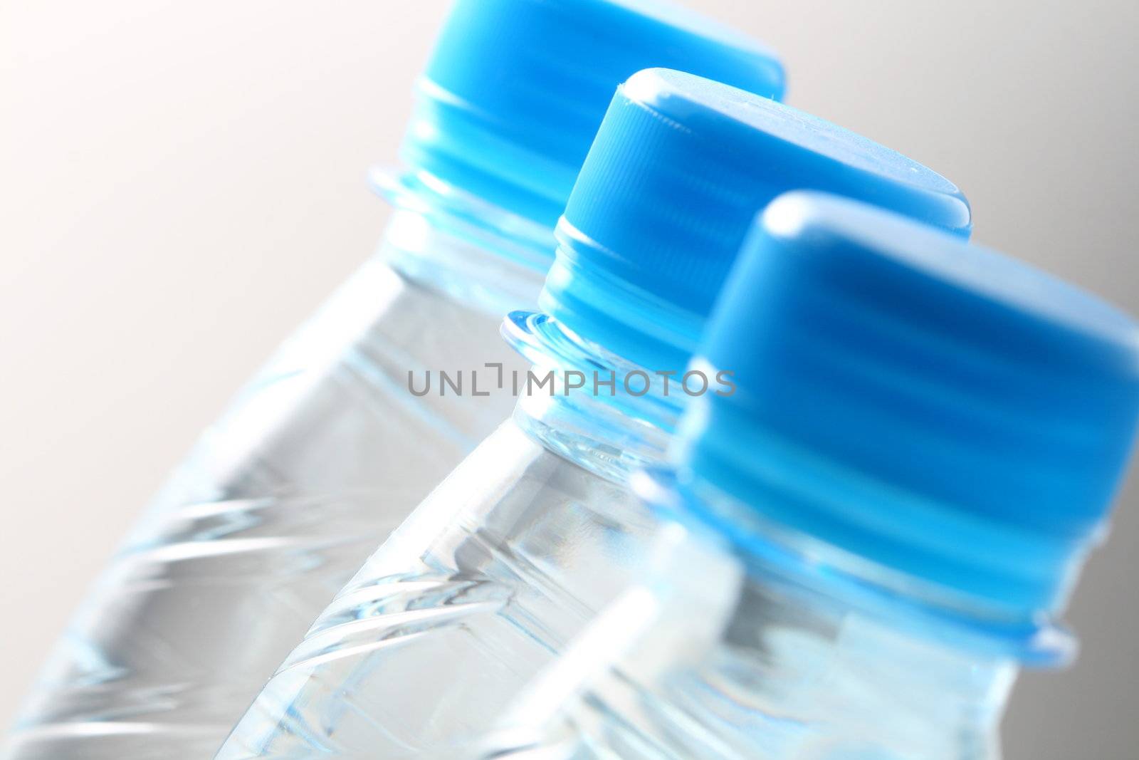 blue water in bottle by Yellowj
