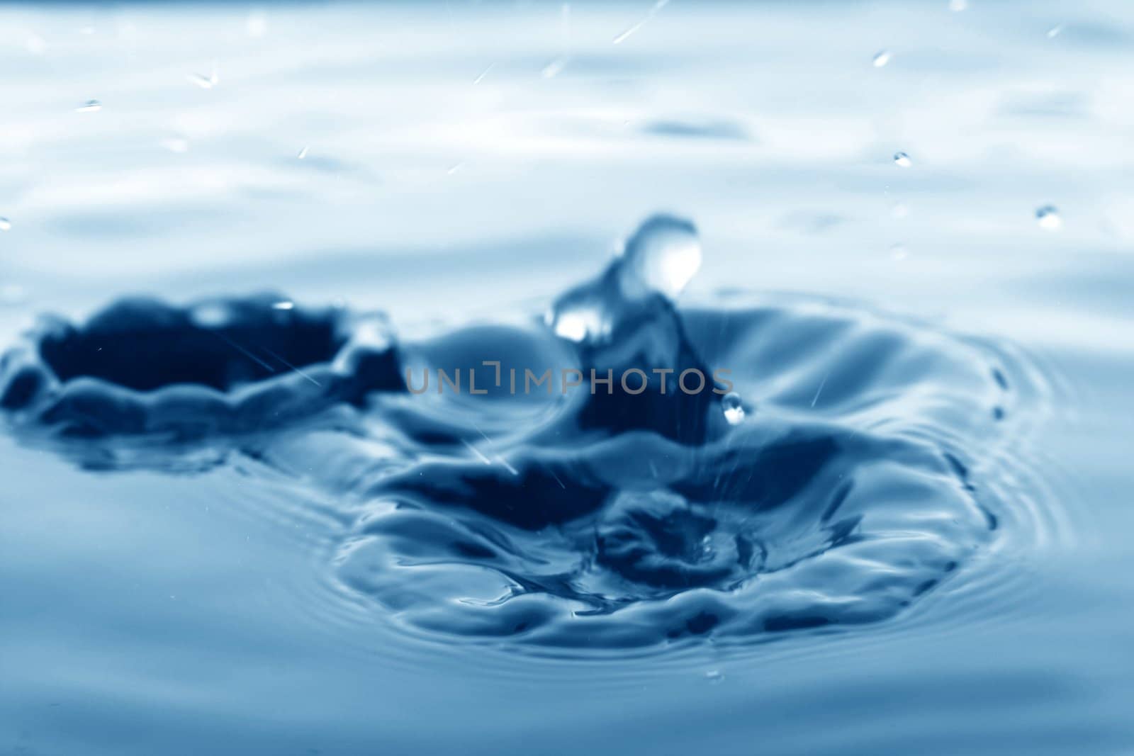 water wet speed splash macro close up