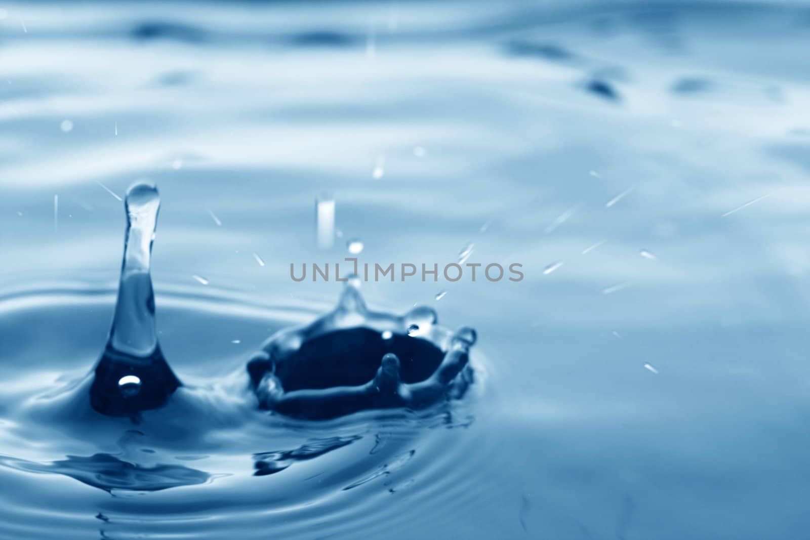 water wet speed splash macro close up