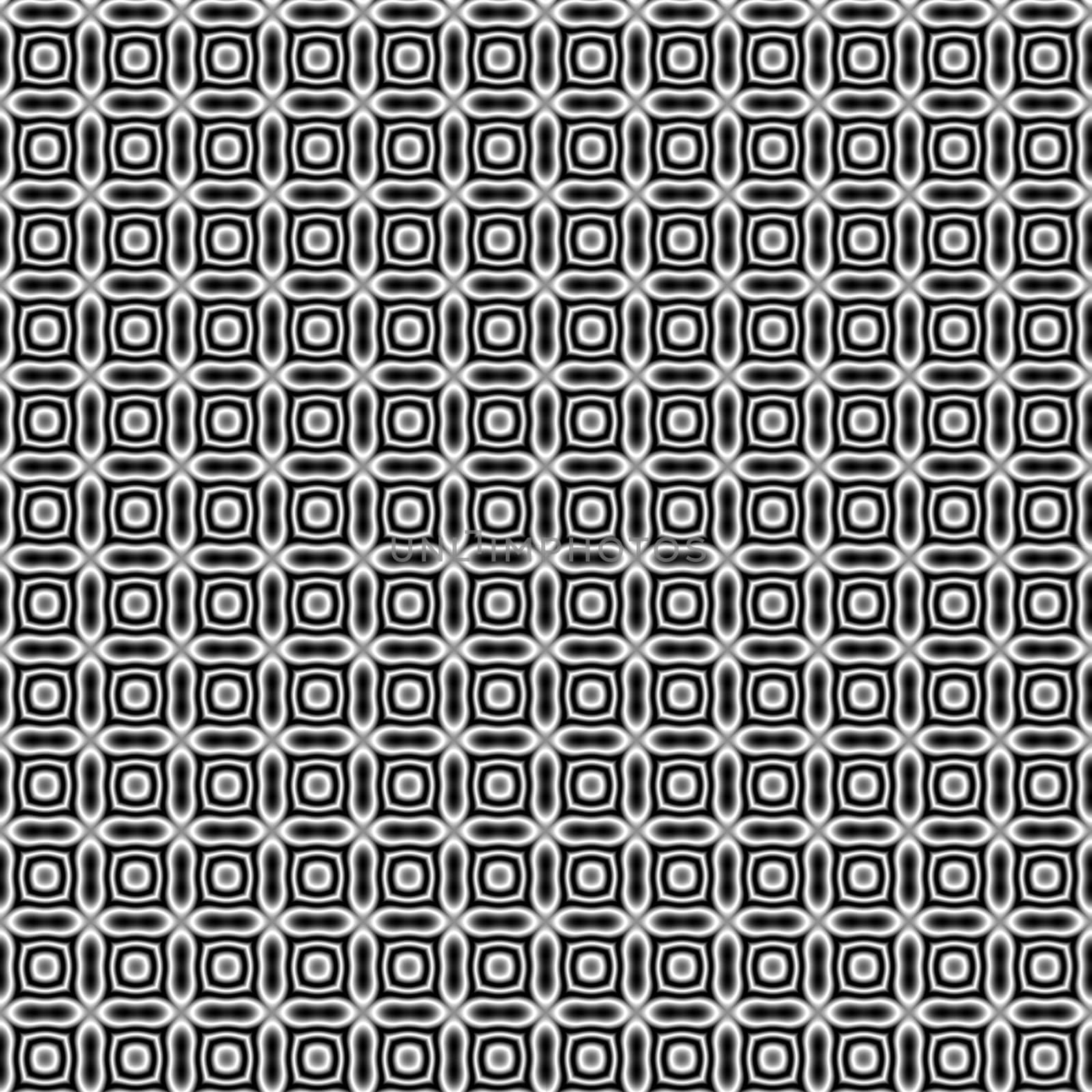 small fractal ornaments, forming a tiling black-and-white background