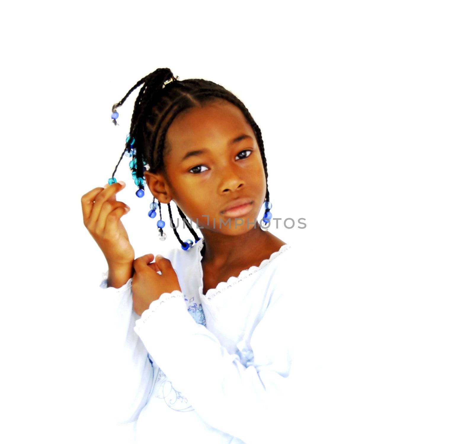 African American Young Girl by Imagevixen