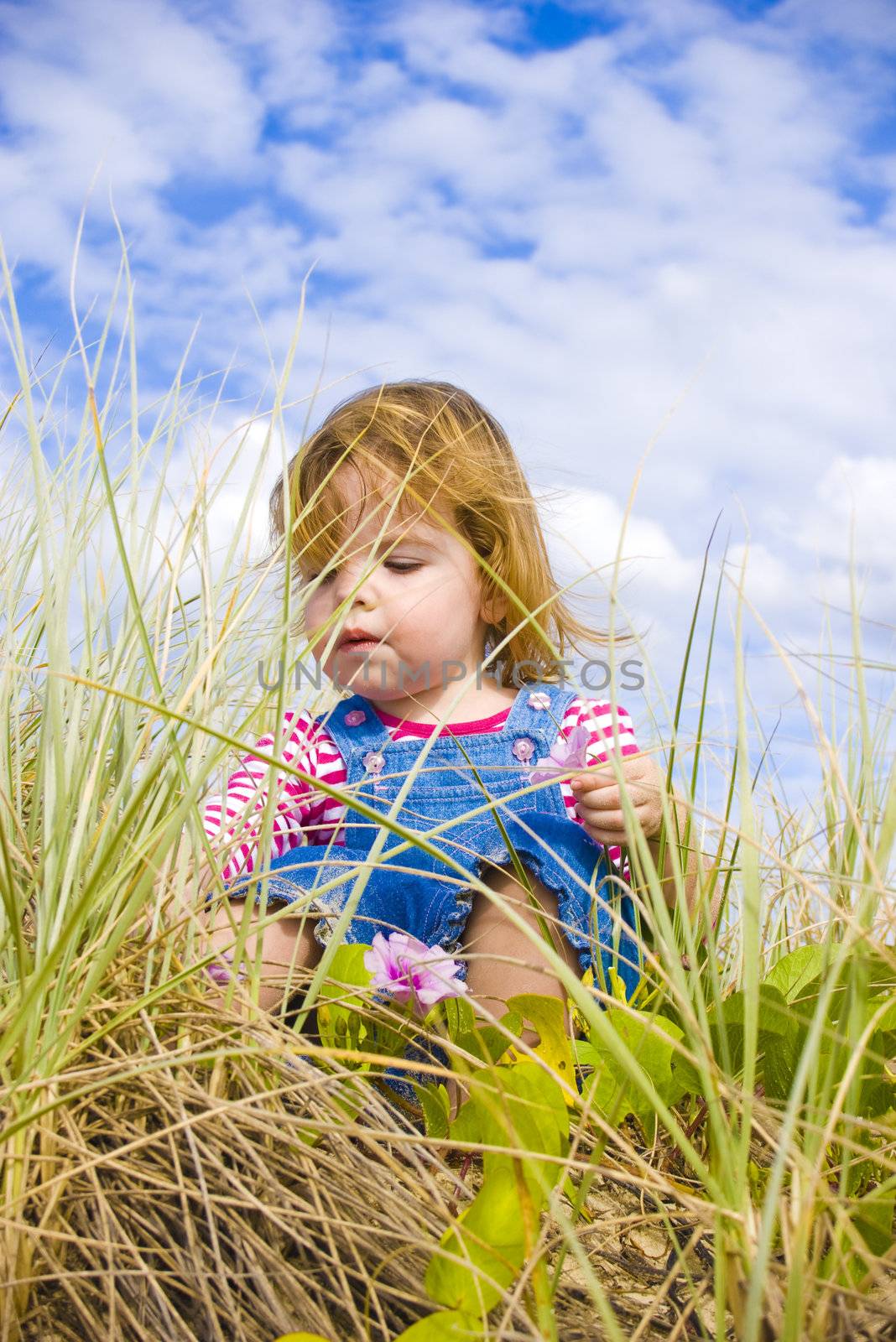 young girl at the beach by angietakespics