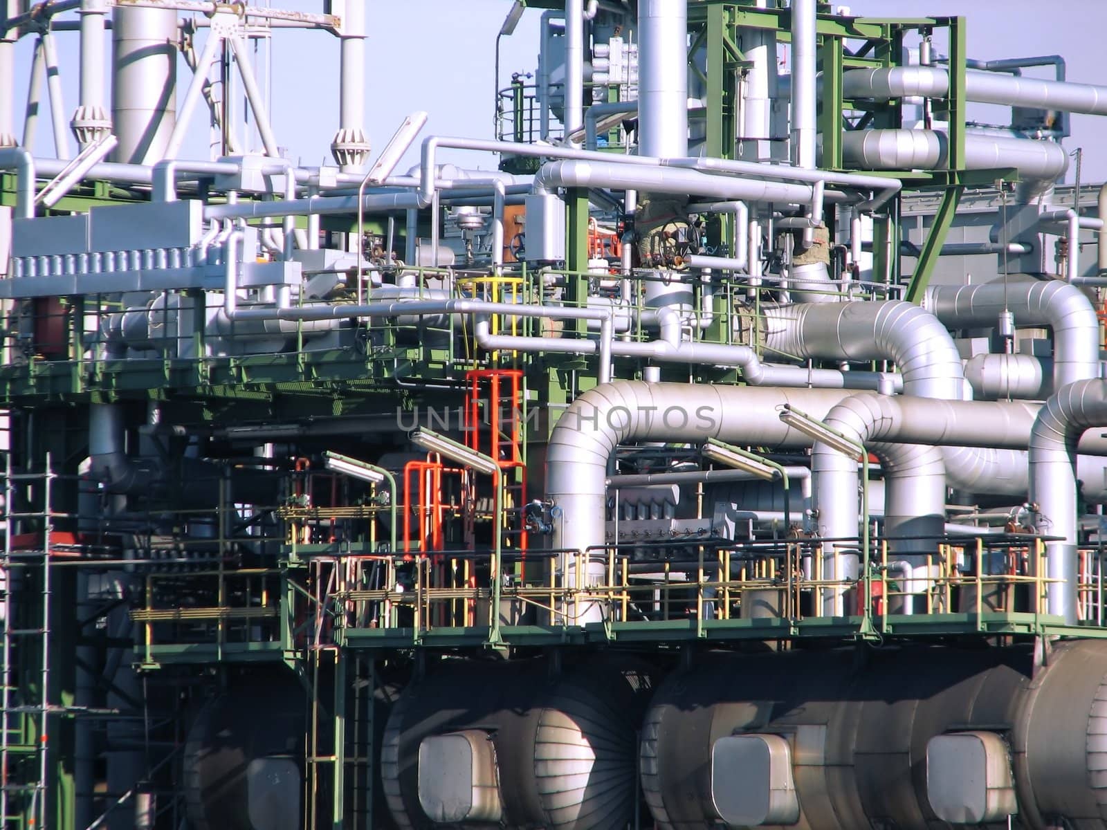oil refinery, Lingen, Emsland, Germany, 2008