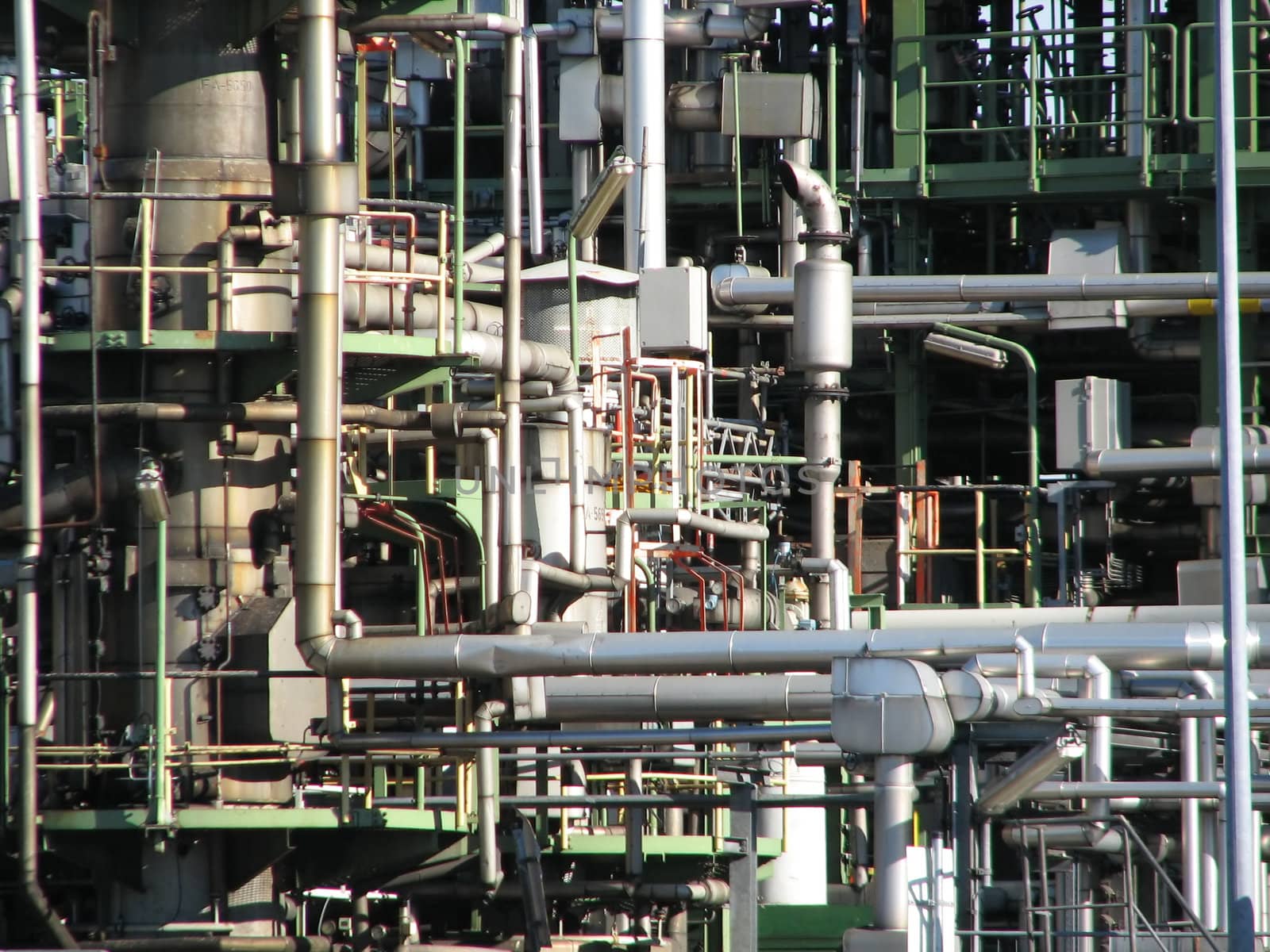 oil refinery, Lingen, Emsland, Germany, 2008