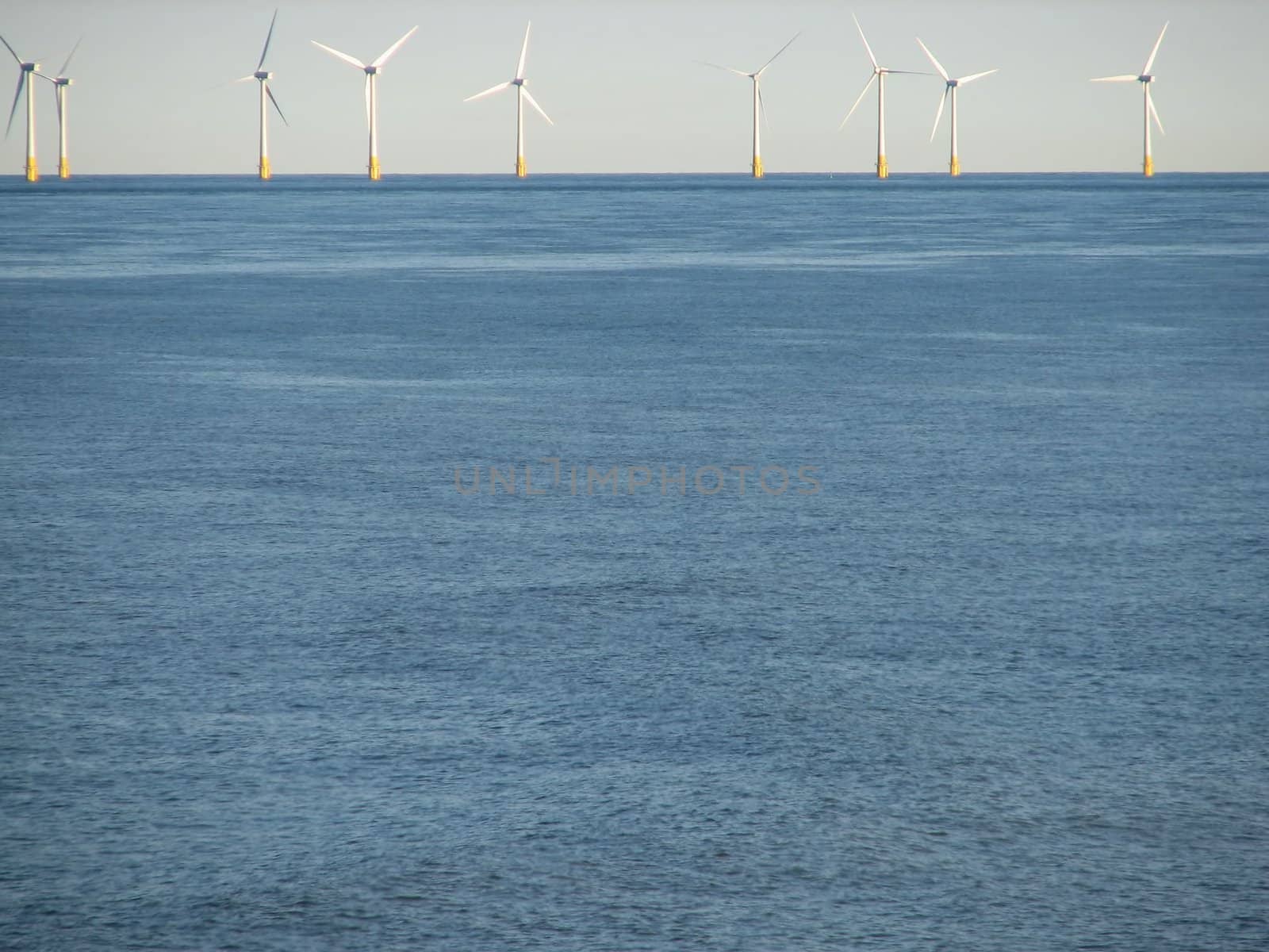 Offshore-Windmills, Norfolk, England, 2008