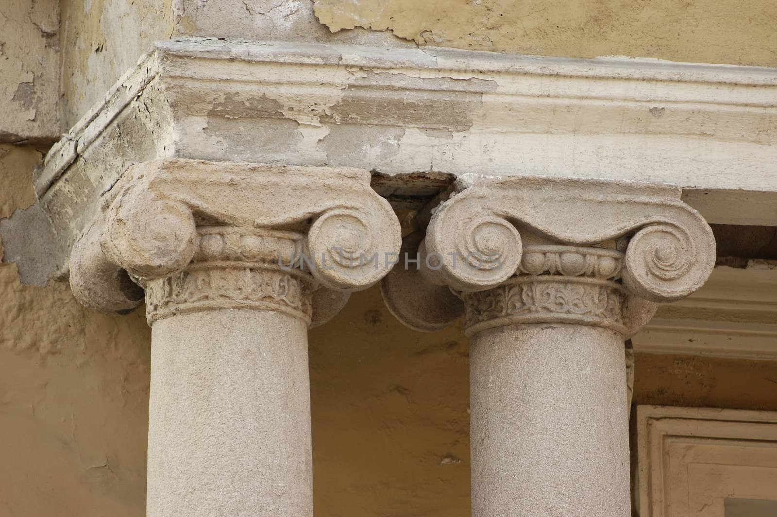 antique column by casaalmare