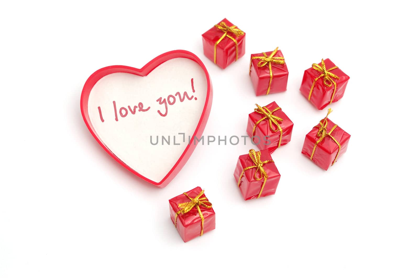 Valentine's Day gifts. color heart 