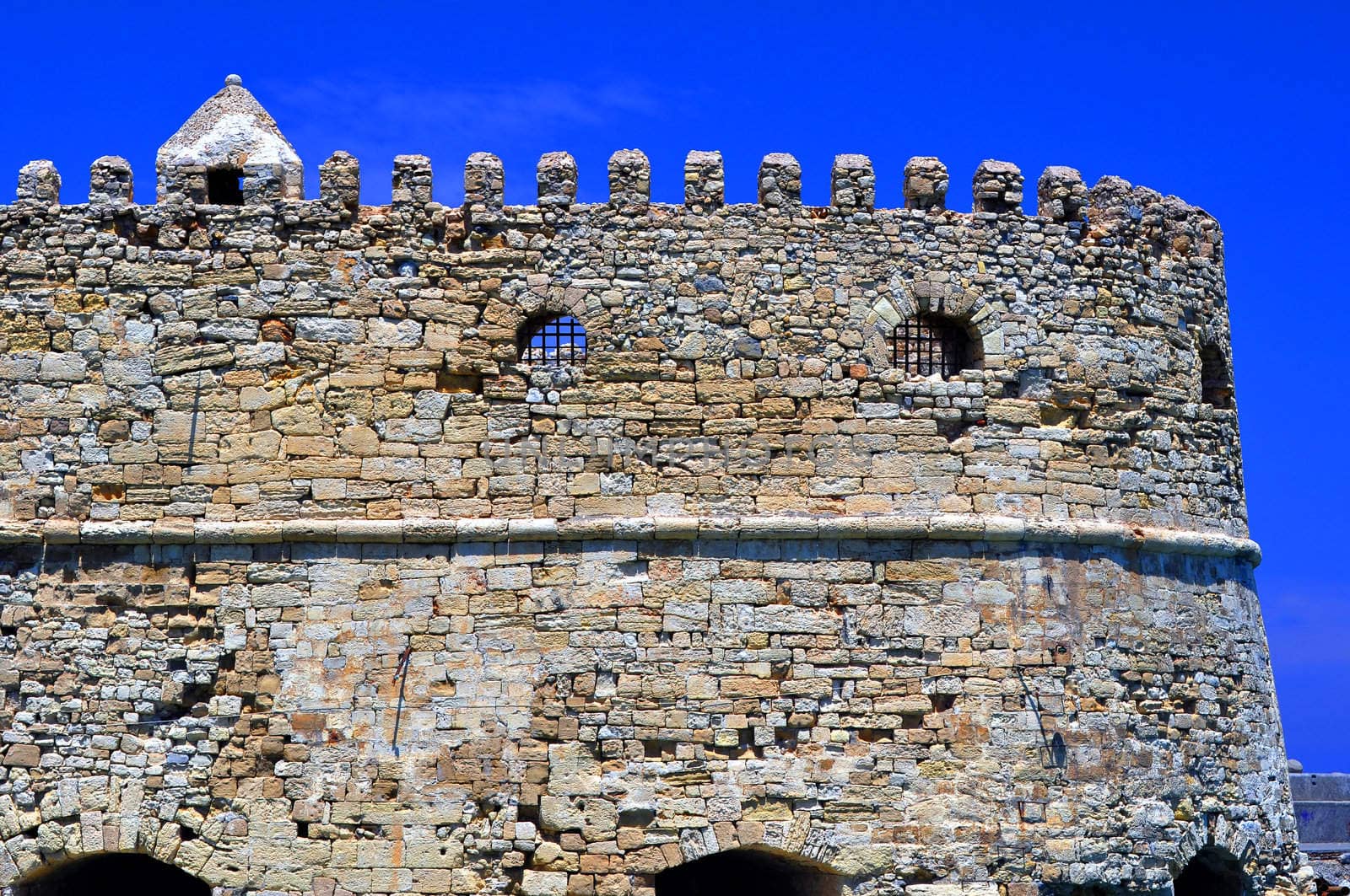 Venetian fortress in the Island of Crete, Greece