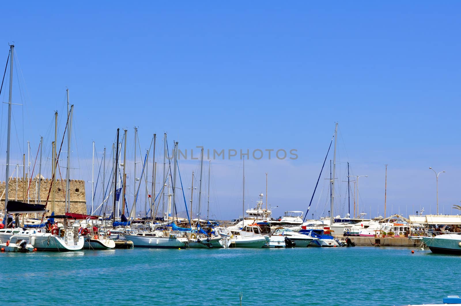 Venetian fortress in the Island of Crete, Greece