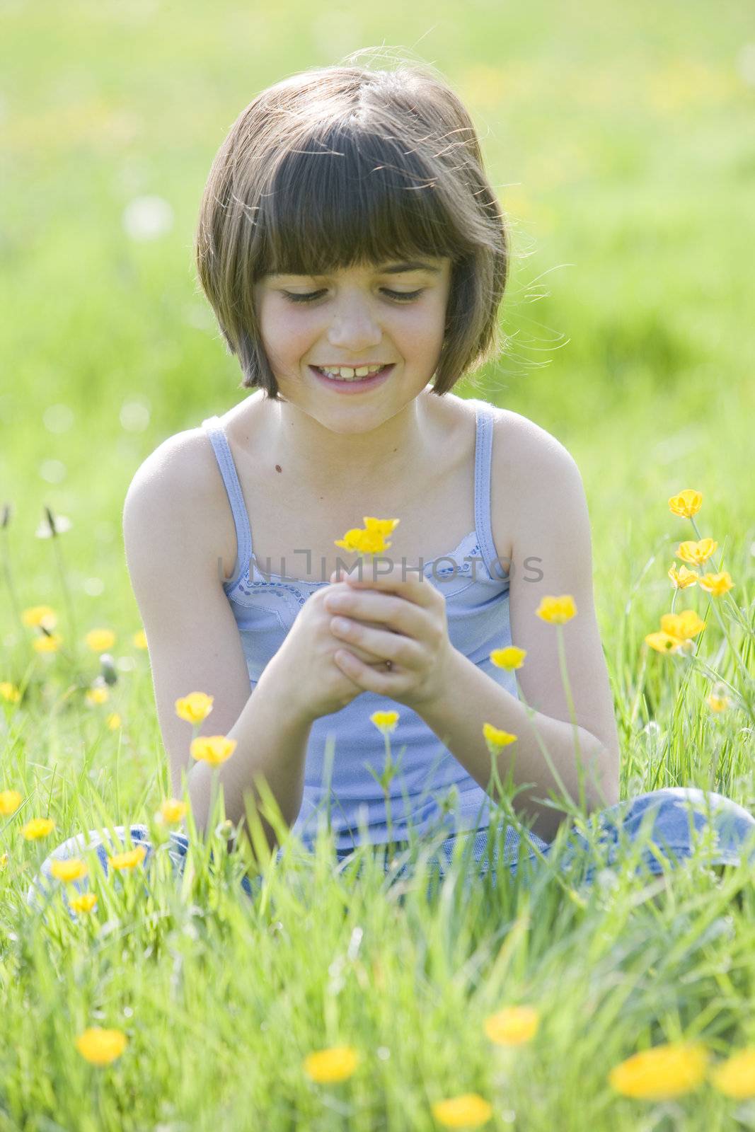 child sitting in field2744 by gemphotography