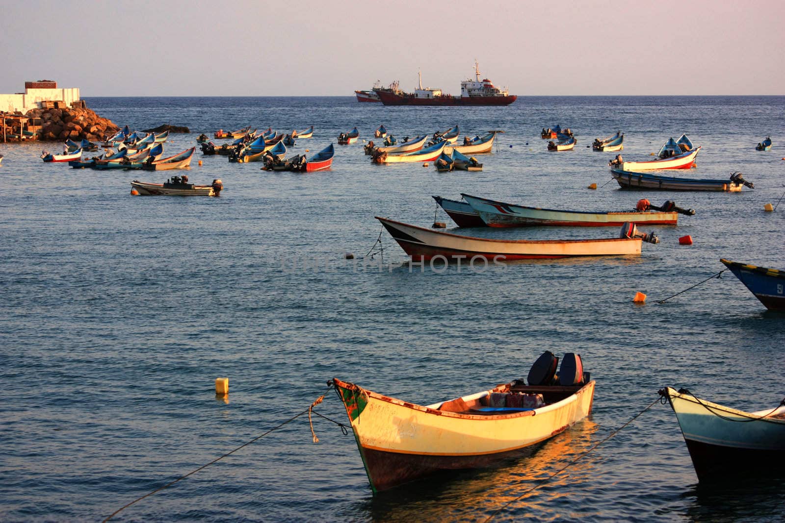 fishing boats by talvi